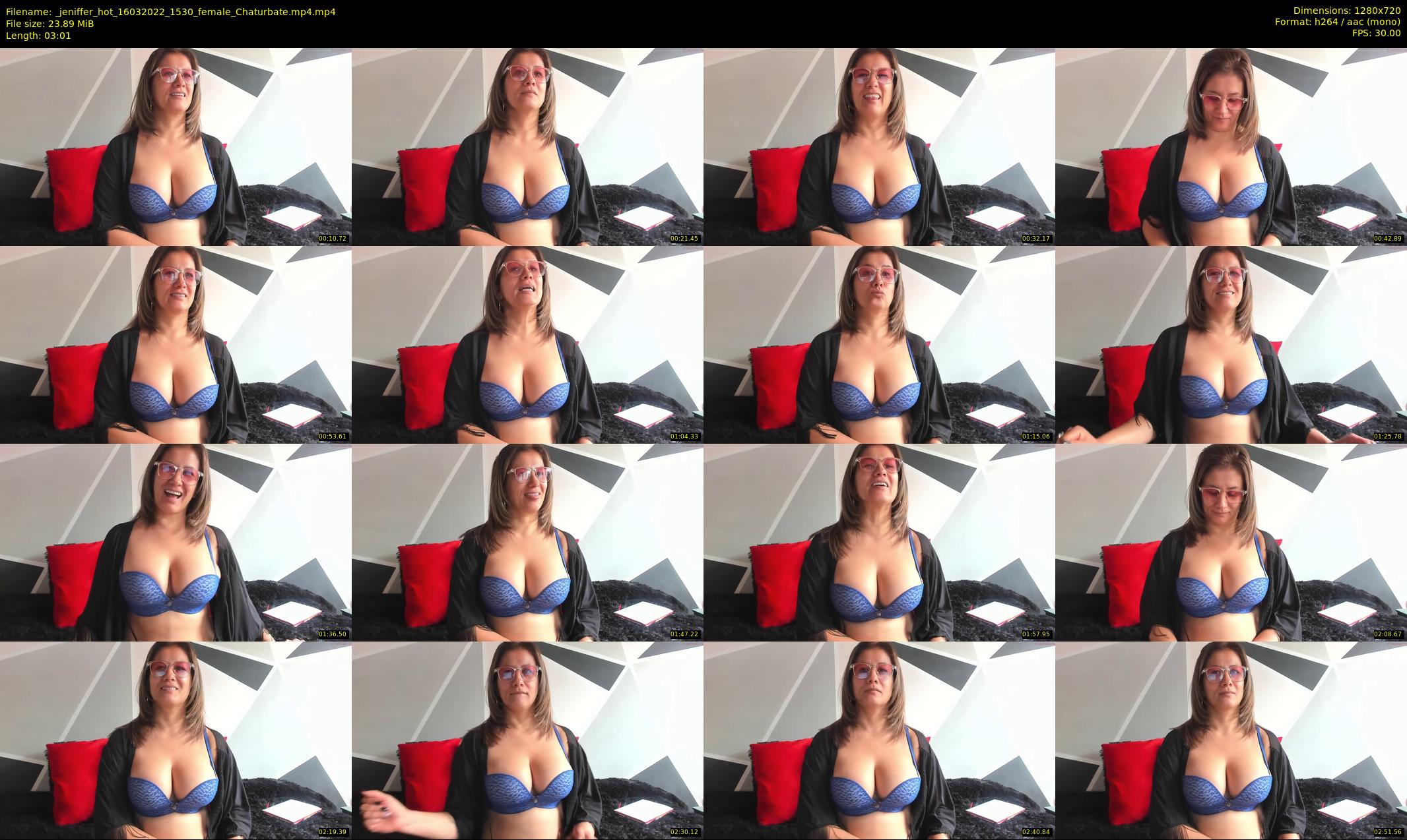 _jeniffer_hot — 4 minute Chaturbate female cam show recording, 720p, Mar 16, 2022