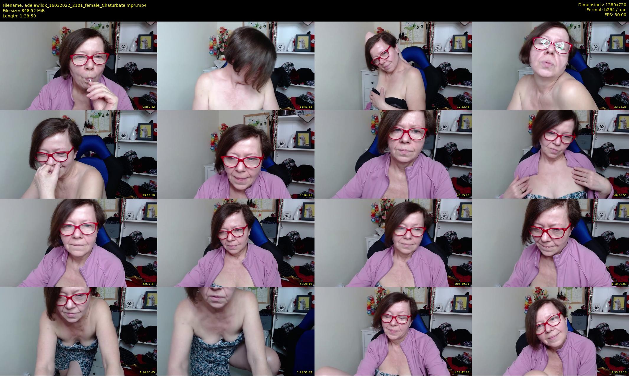 adelewildx — 99 minute Chaturbate female cam show recording, 720p, Mar 16, 2022