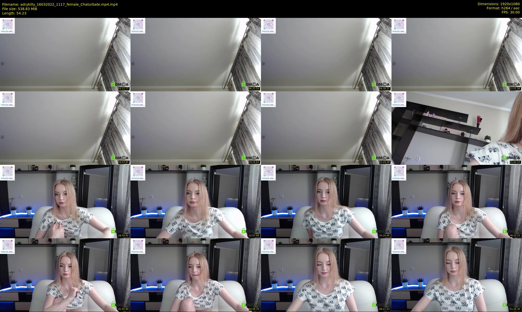 adrykilly — 55 minute Chaturbate female cam show recording, 1080p, Mar 16, 2022