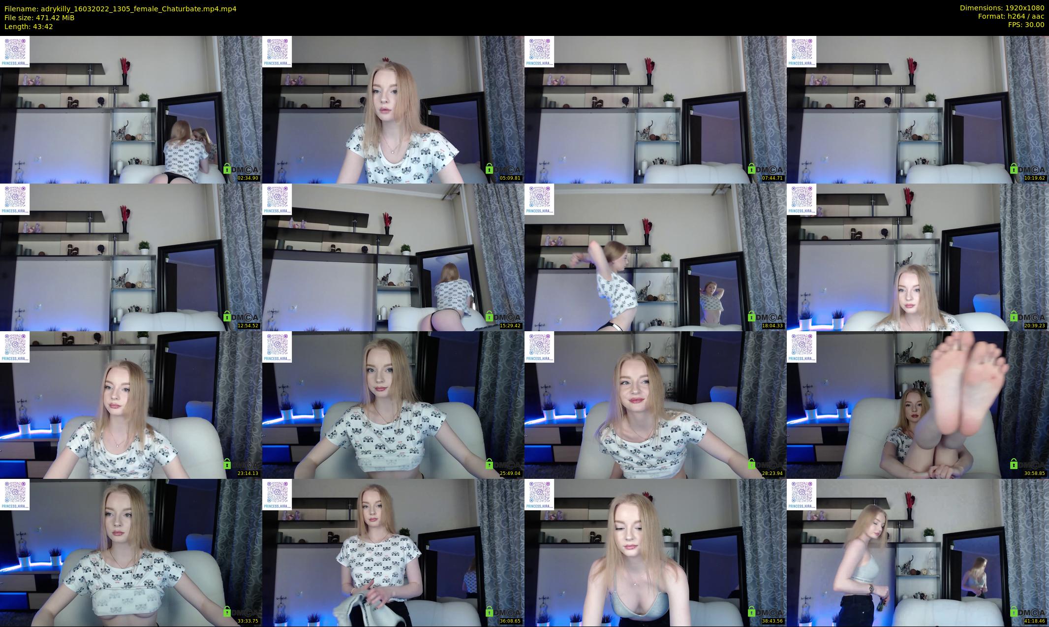 adrykilly — 44 minute Chaturbate female cam show recording, 1080p, Mar 16, 2022