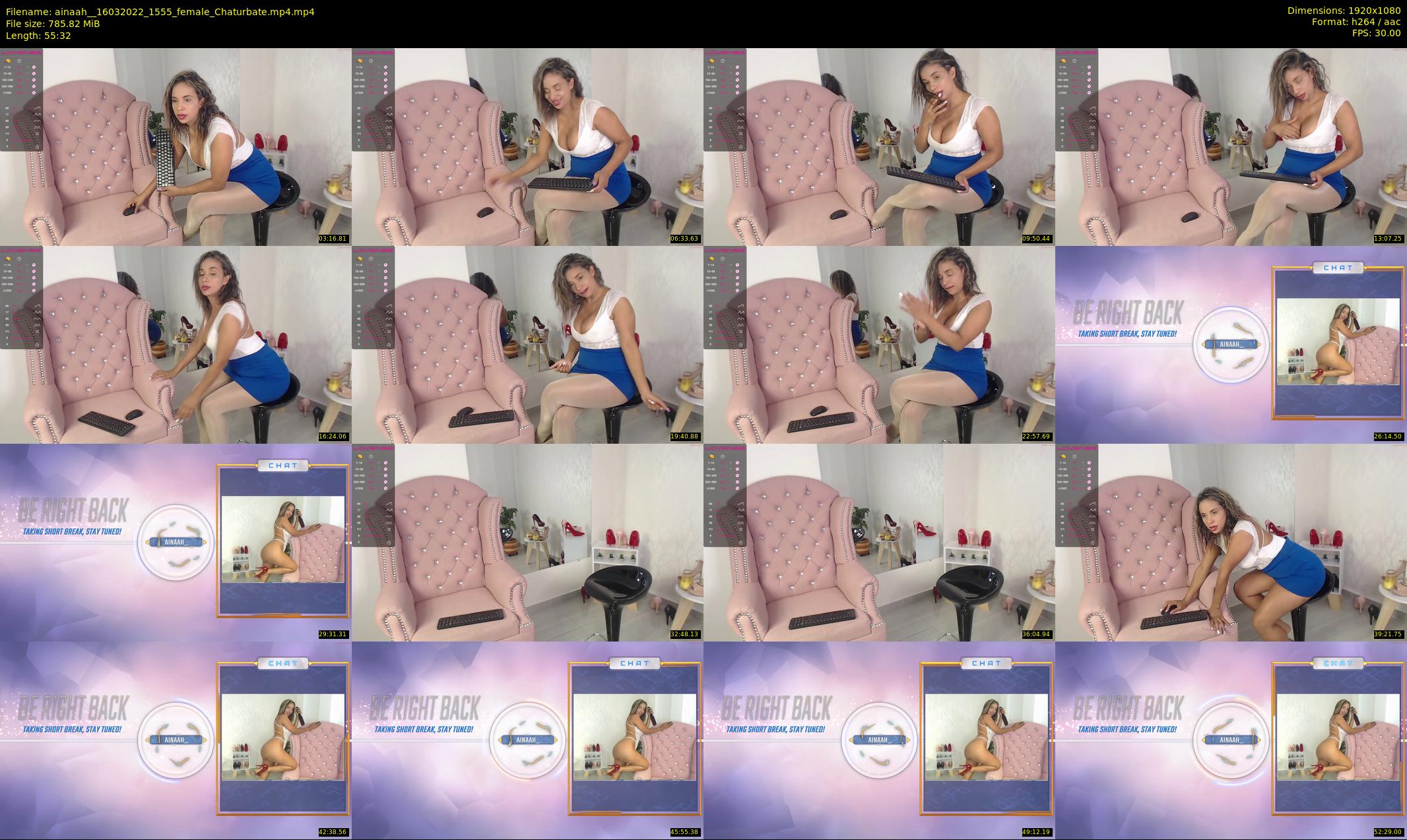 ainaah_ — 56 minute Chaturbate female cam show recording, 1080p, Mar 16, 2022