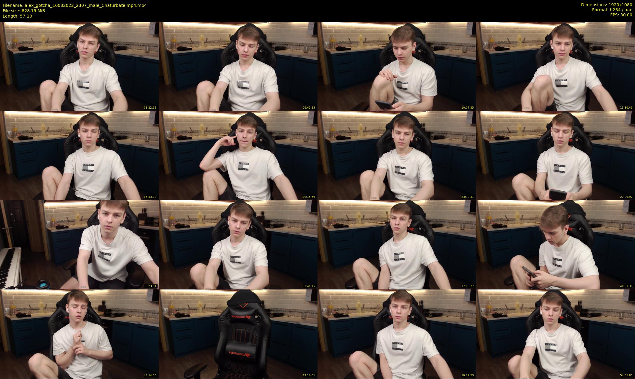 alex_gotcha — 58 minute Chaturbate male cam show recording, 1080p, Mar 16, 2022