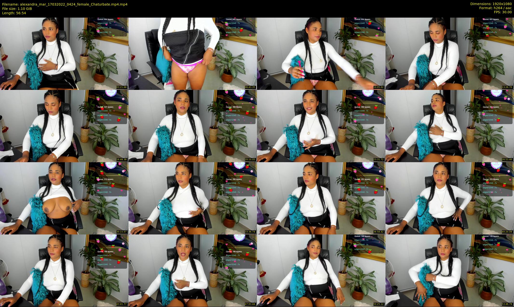 alexandra_mar — 57 minute Chaturbate female cam show recording, 1080p, Mar 17, 2022