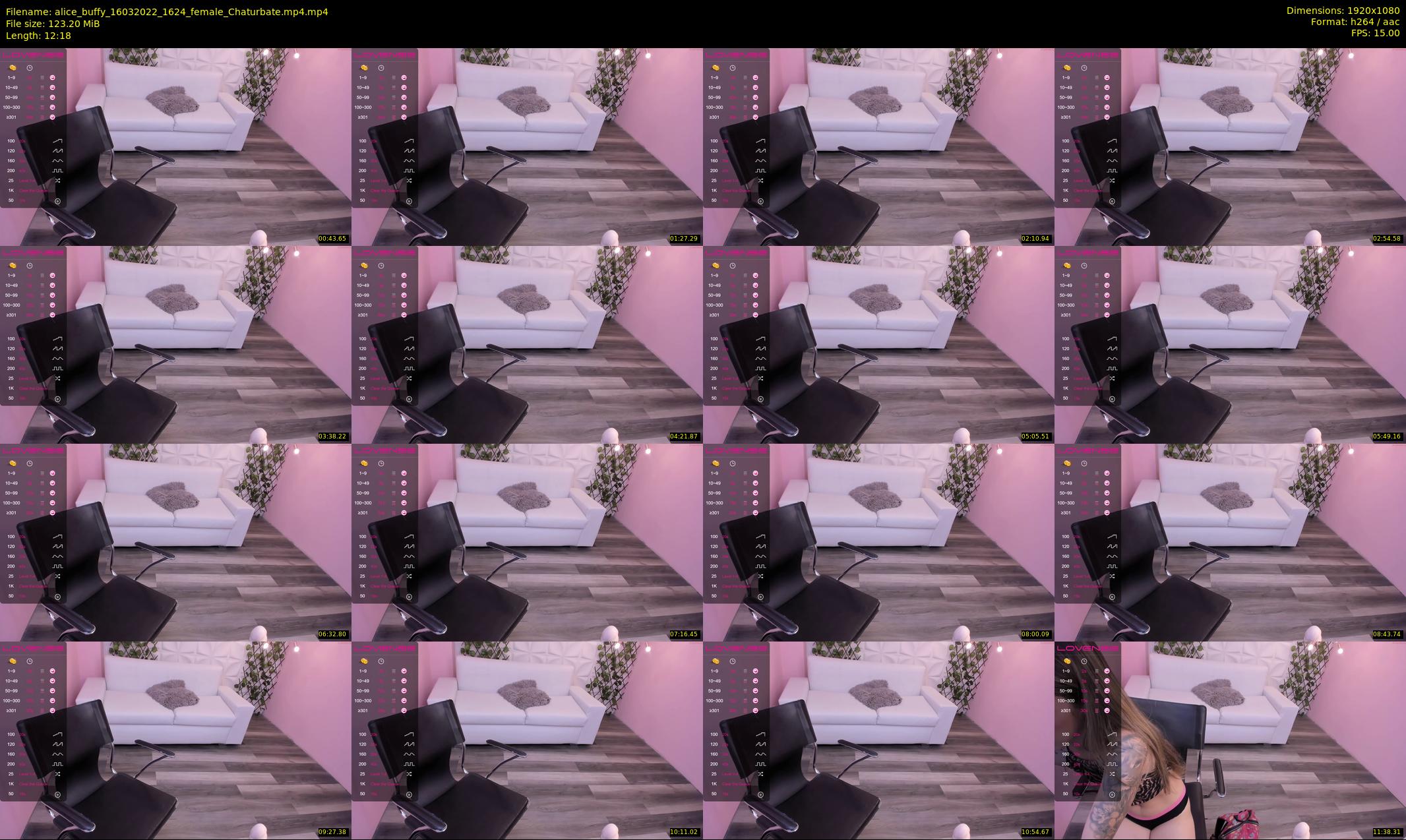 alice_buffy — 13 minute Chaturbate female cam show recording, 1080p, Mar 16, 2022