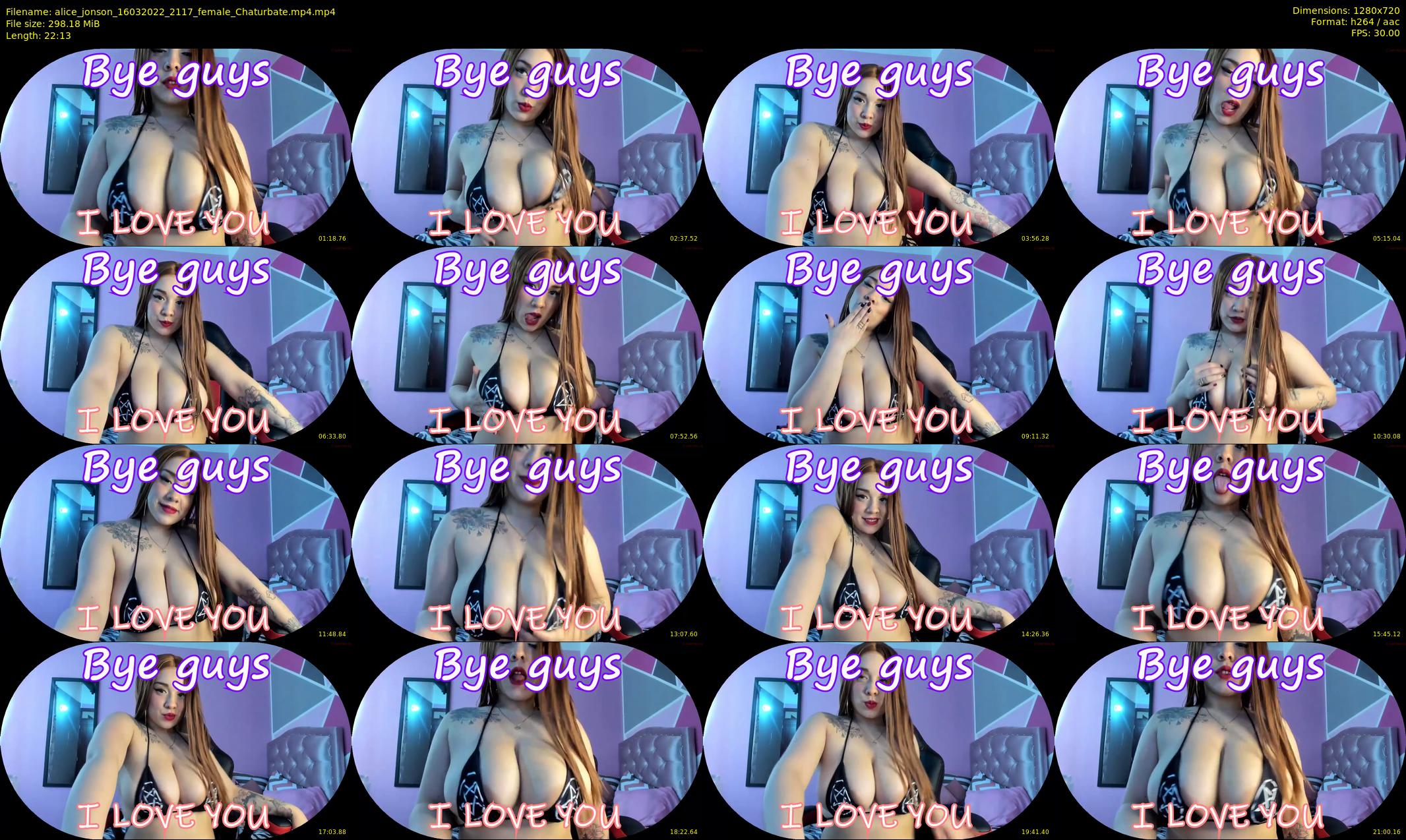 alice_jonson — 23 minute Chaturbate female cam show recording, 720p, Mar 16, 2022
