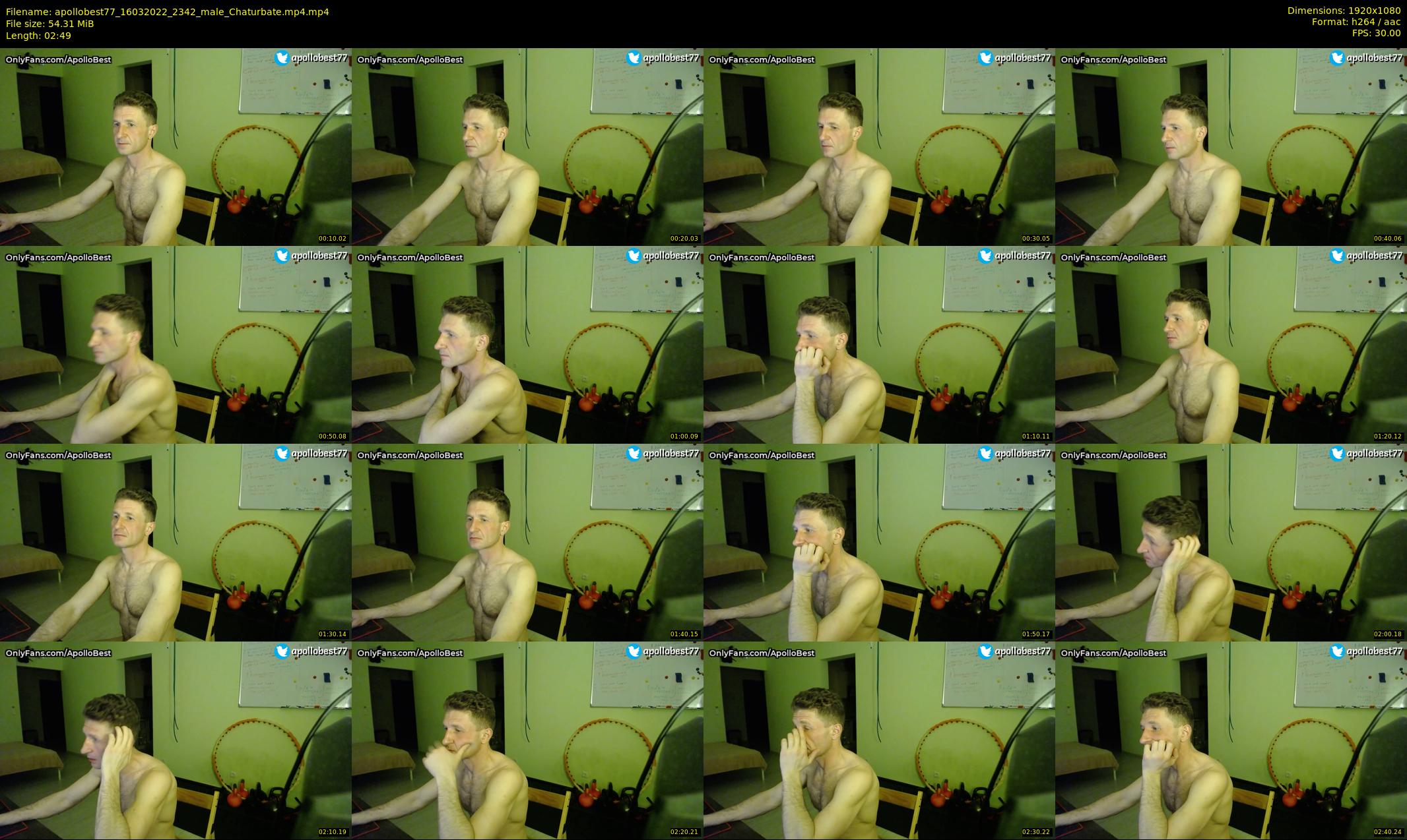 apollobest77 — 3 minute Chaturbate male cam show recording, 1080p, Mar 16, 2022