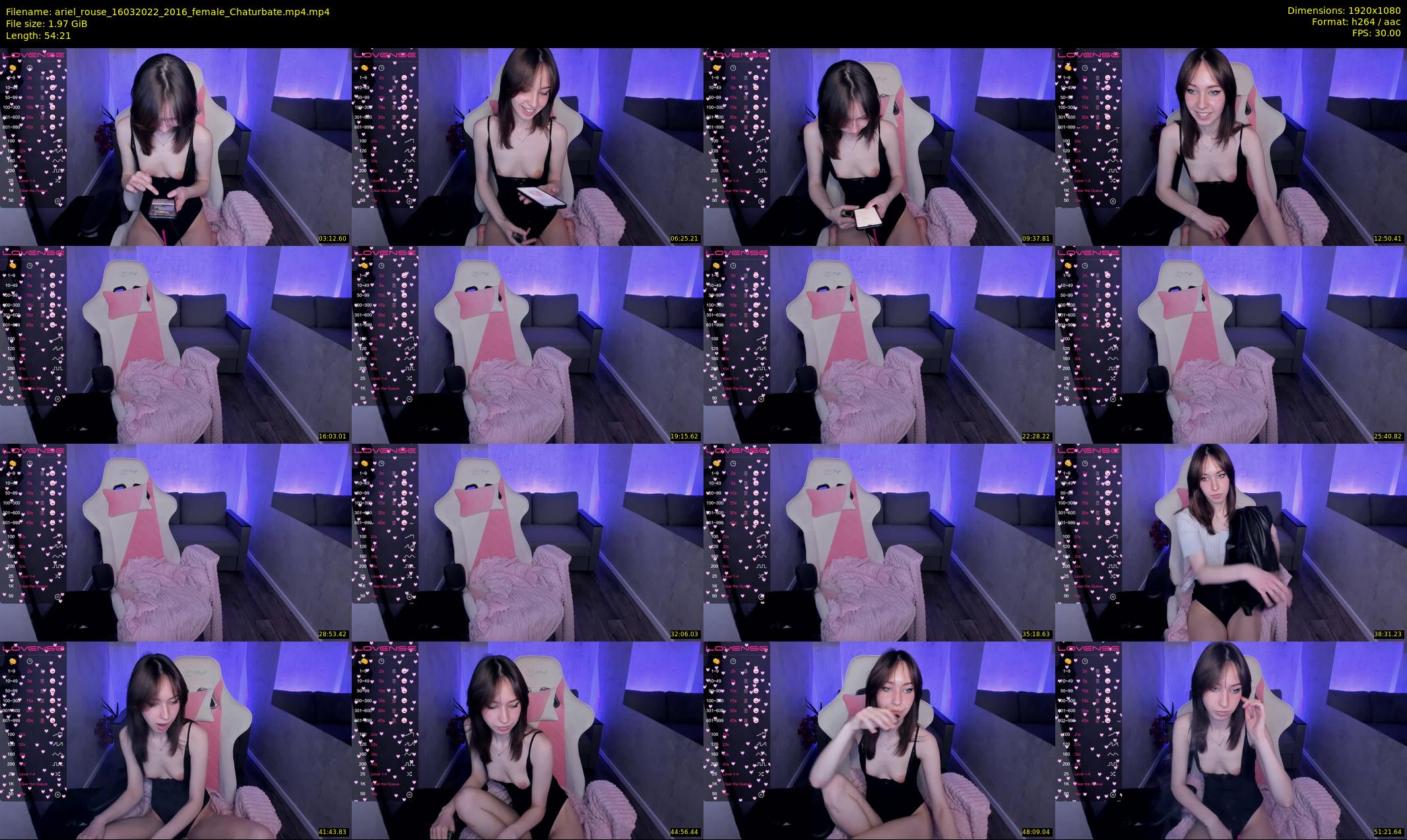 ariel_rouse — 55 minute Chaturbate female cam show recording, 1080p, Mar 16, 2022