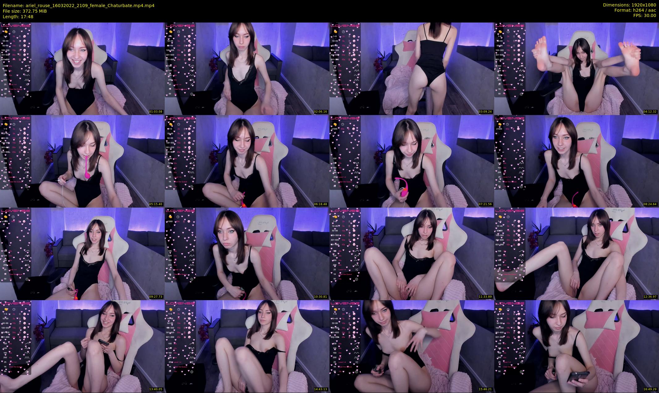 ariel_rouse — 18 minute Chaturbate female cam show recording, 1080p, Mar 16, 2022