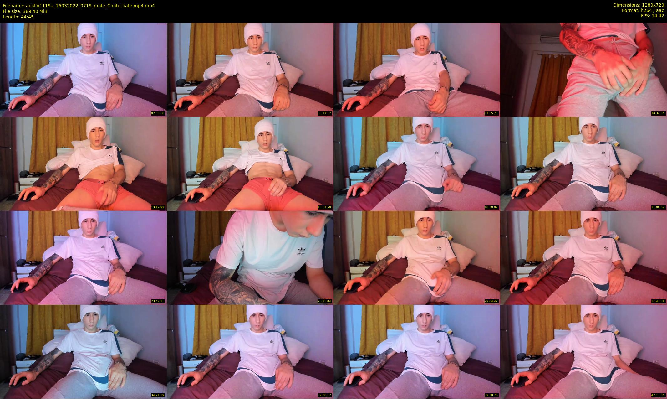 austin1119a — 45 minute Chaturbate male cam show recording, 720p, Mar 16, 2022
