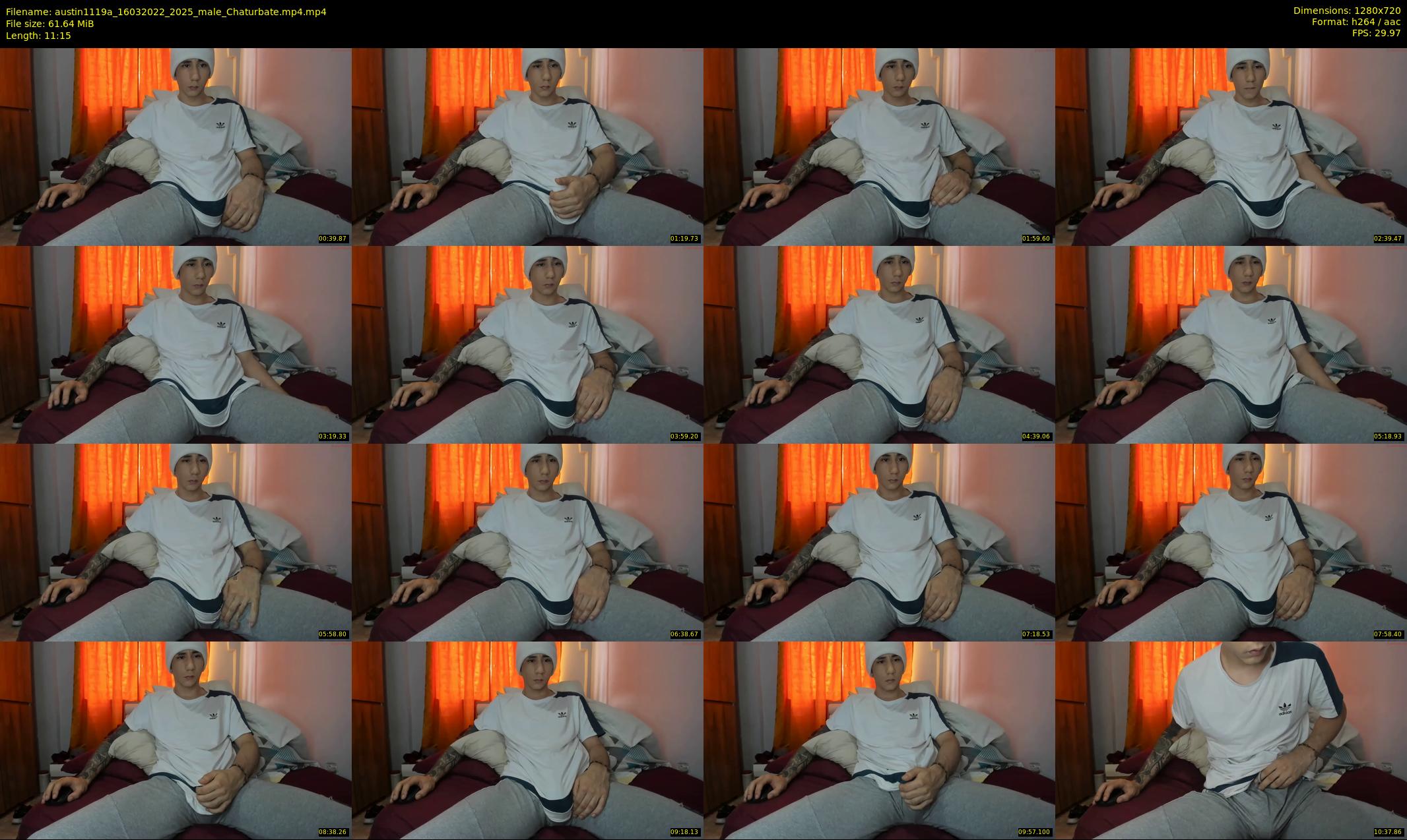 austin1119a — 12 minute Chaturbate male cam show recording, 720p, Mar 16, 2022
