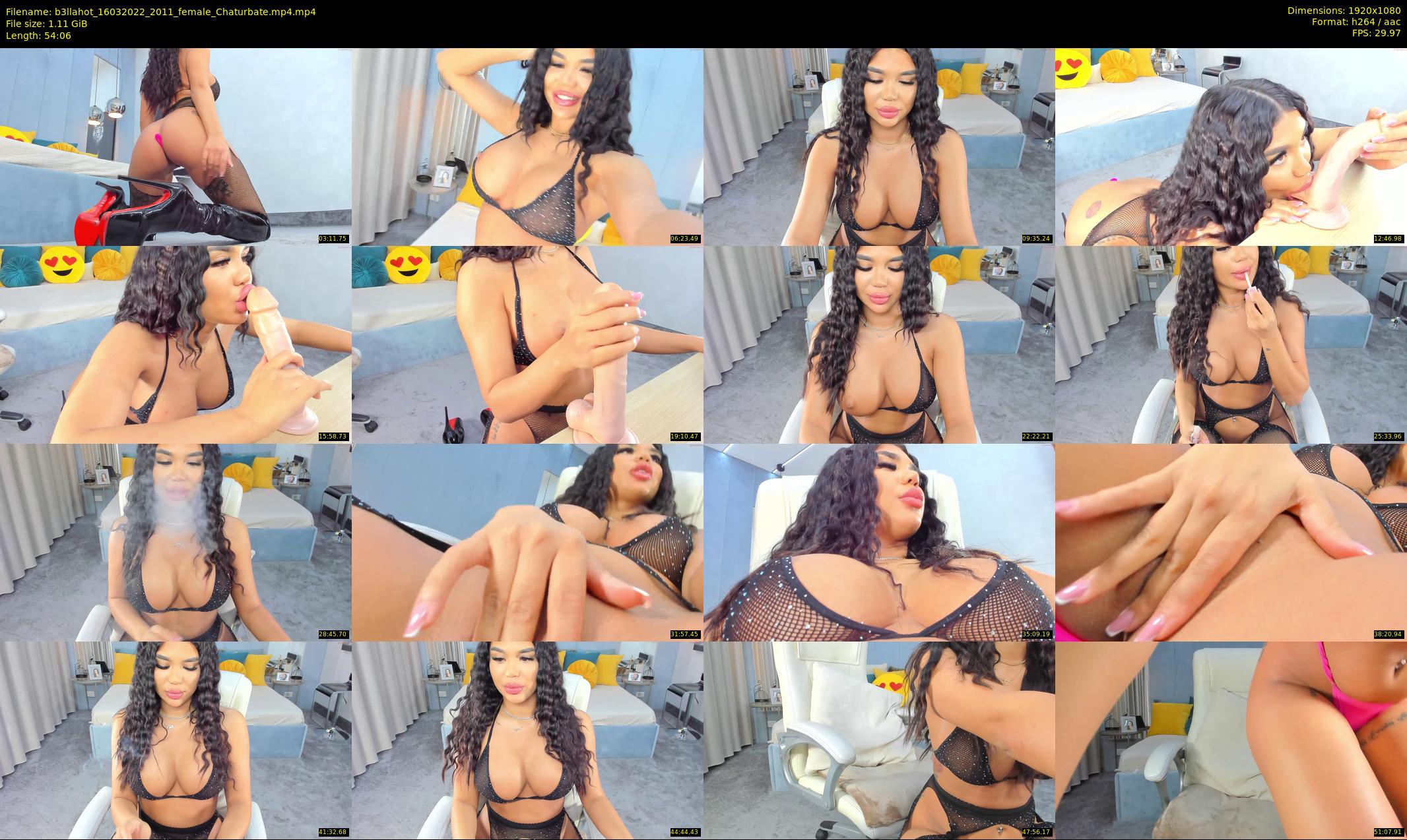 b3llahot — 55 minute Chaturbate female cam show recording, 1080p, Mar 16, 2022