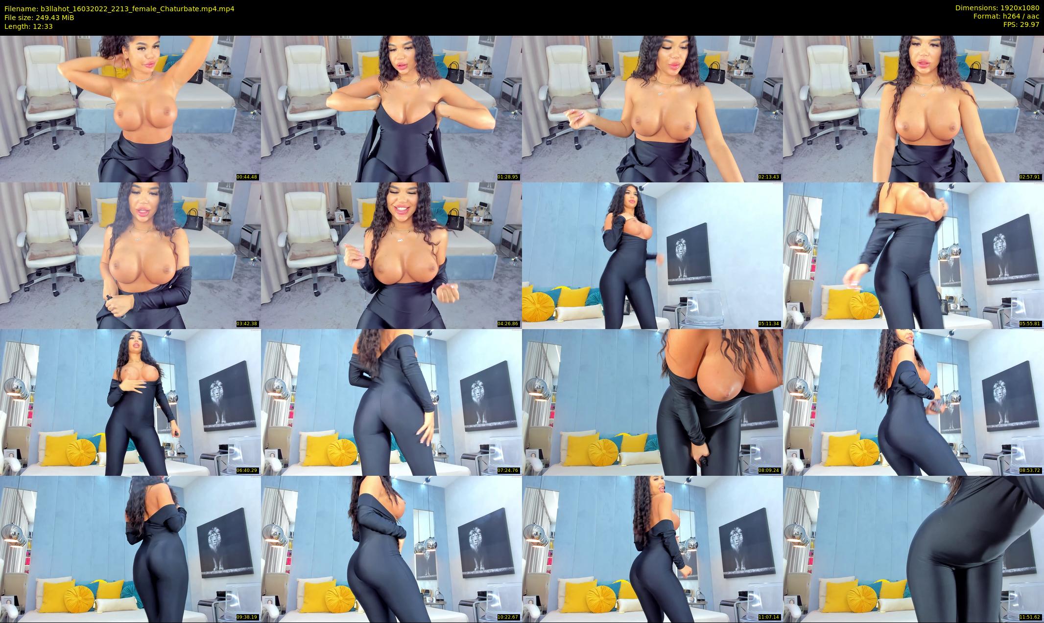 b3llahot — 13 minute Chaturbate female cam show recording, 1080p, Mar 16, 2022