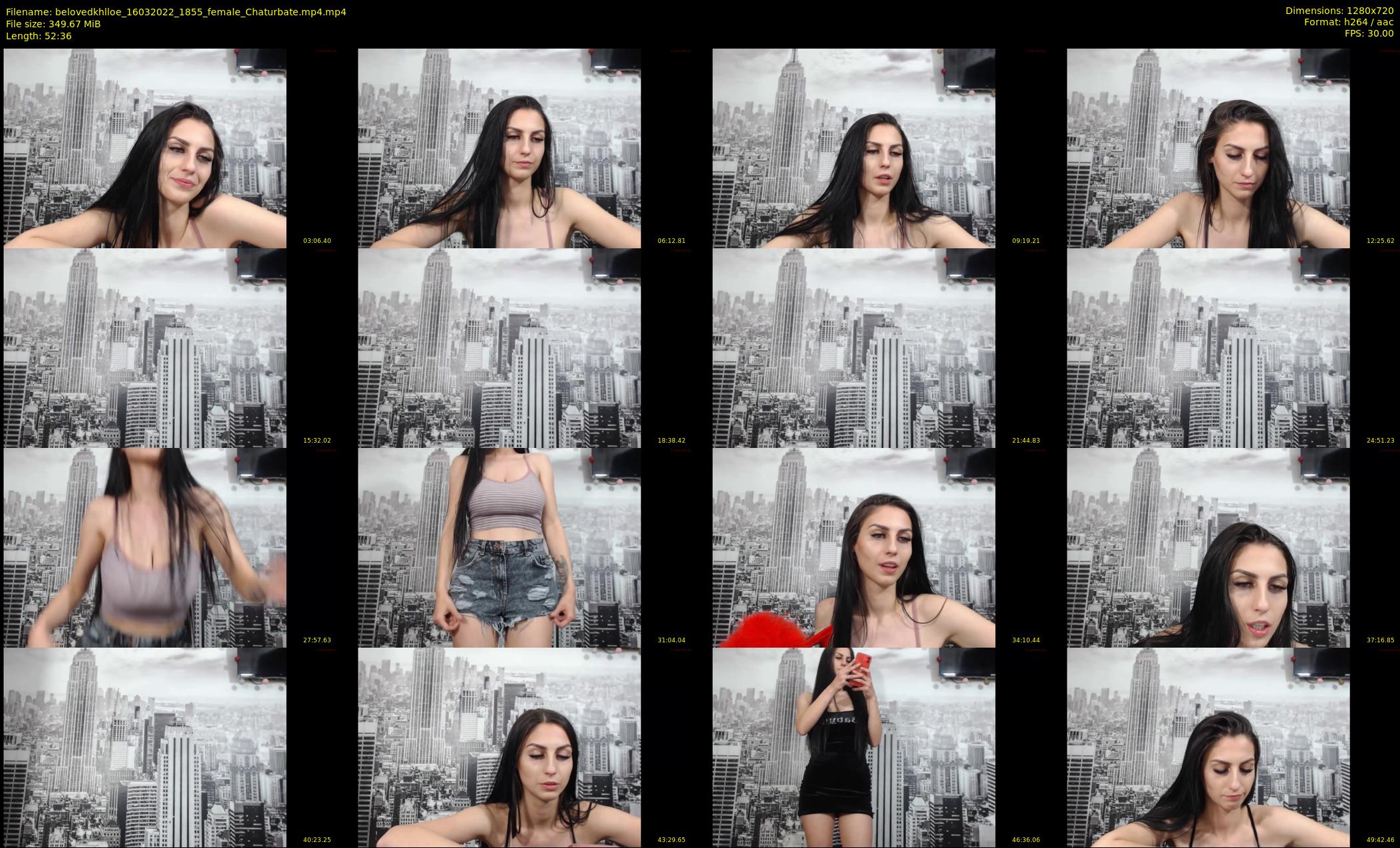 belovedkhlloe — 53 minute Chaturbate female cam show recording, 720p, Mar 16, 2022