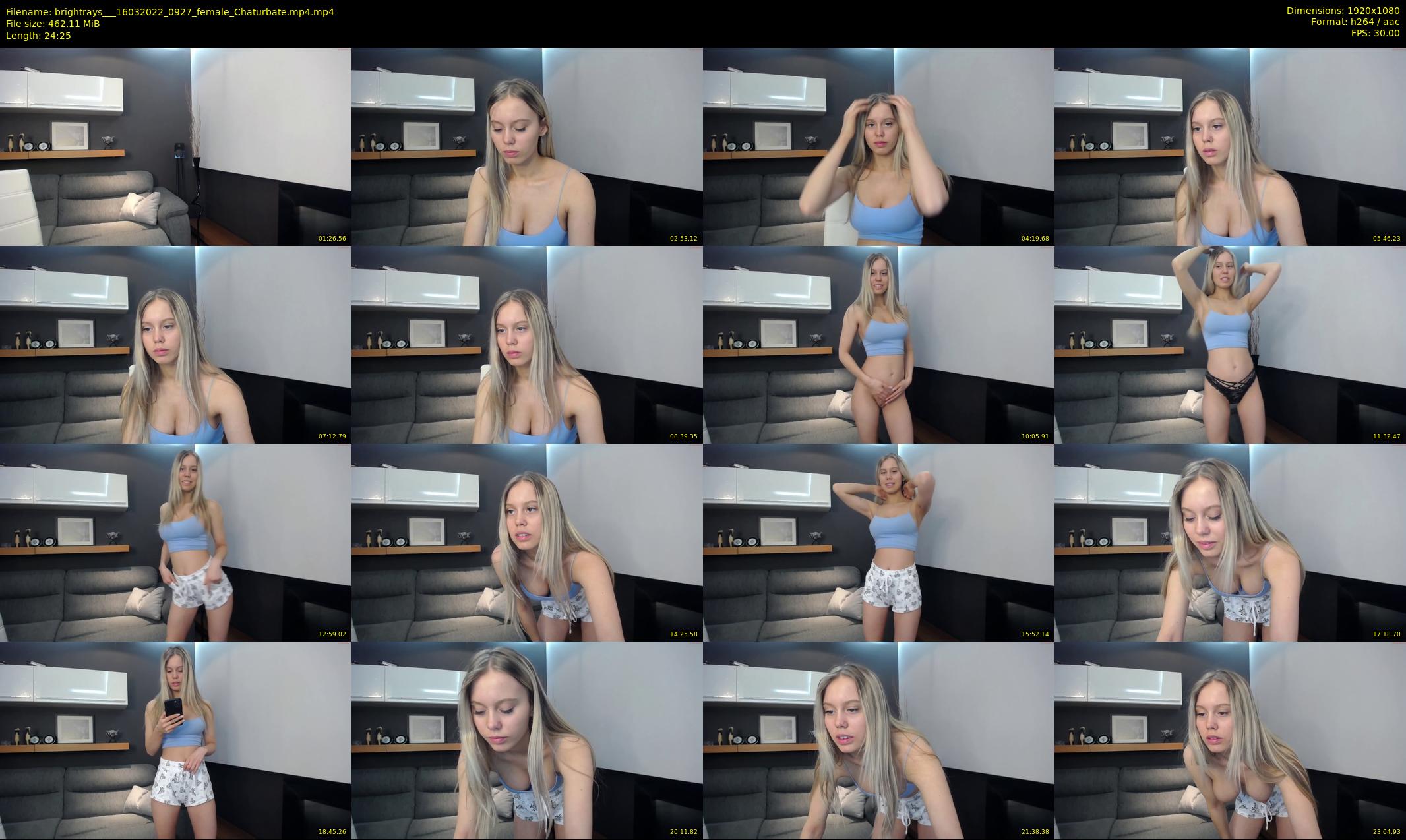 brightrays__ — 25 minute Chaturbate female cam show recording, 1080p, Mar 16, 2022