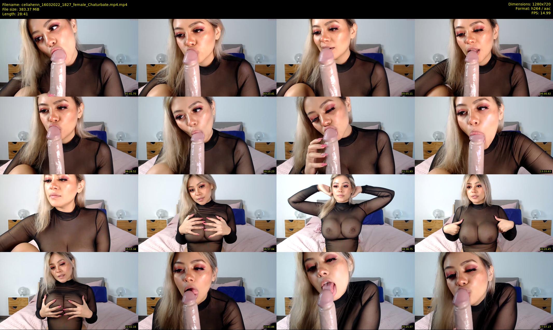 celiahenn — 29 minute Chaturbate female cam show recording, 720p, Mar 16, 2022