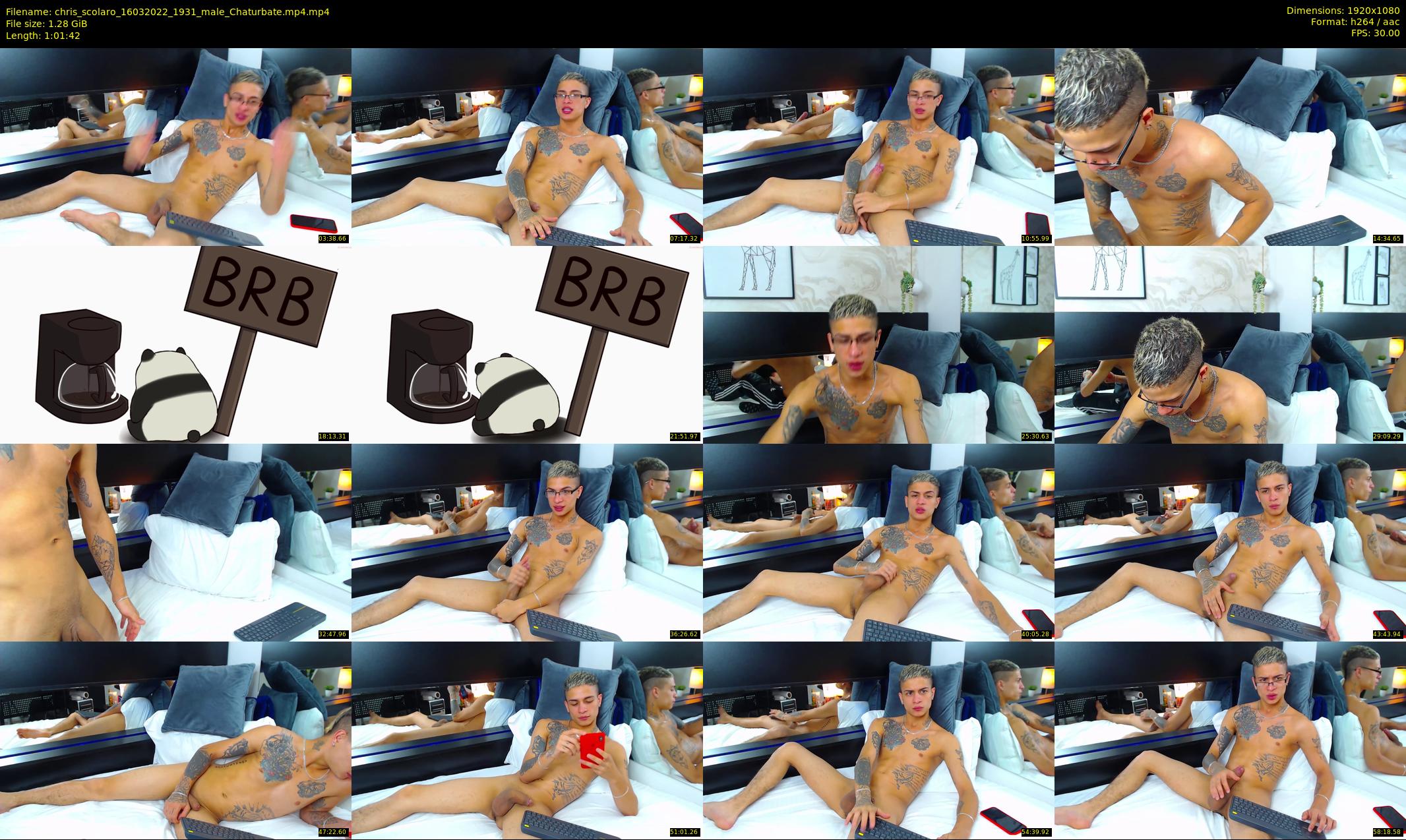 chris_scolaro — 62 minute Chaturbate male cam show recording, 1080p, Mar 16, 2022