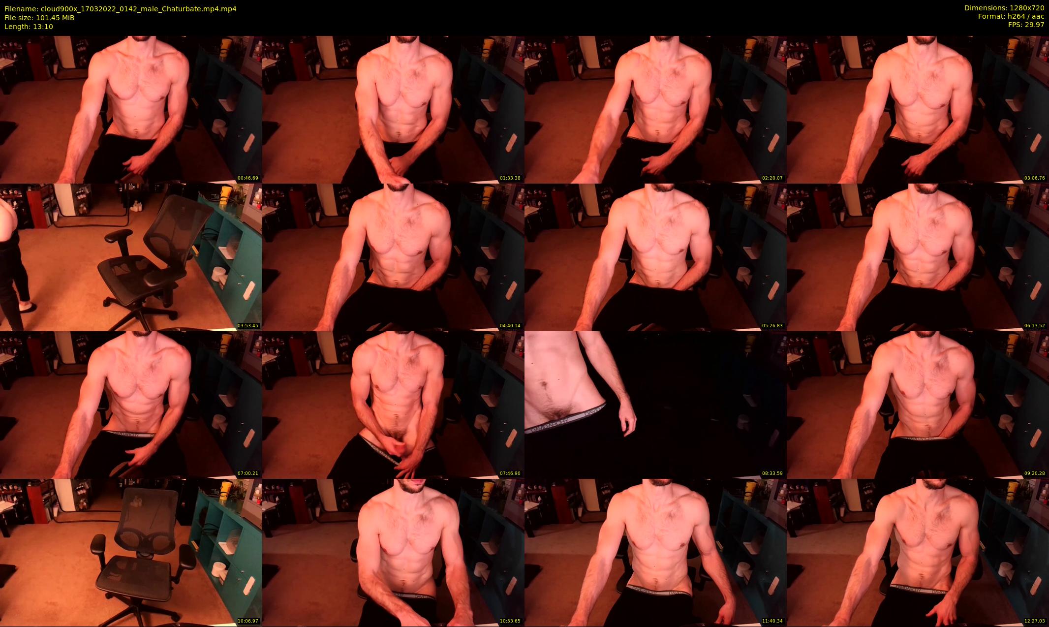 cloud900x — 14 minute Chaturbate male cam show recording, 720p, Mar 17, 2022