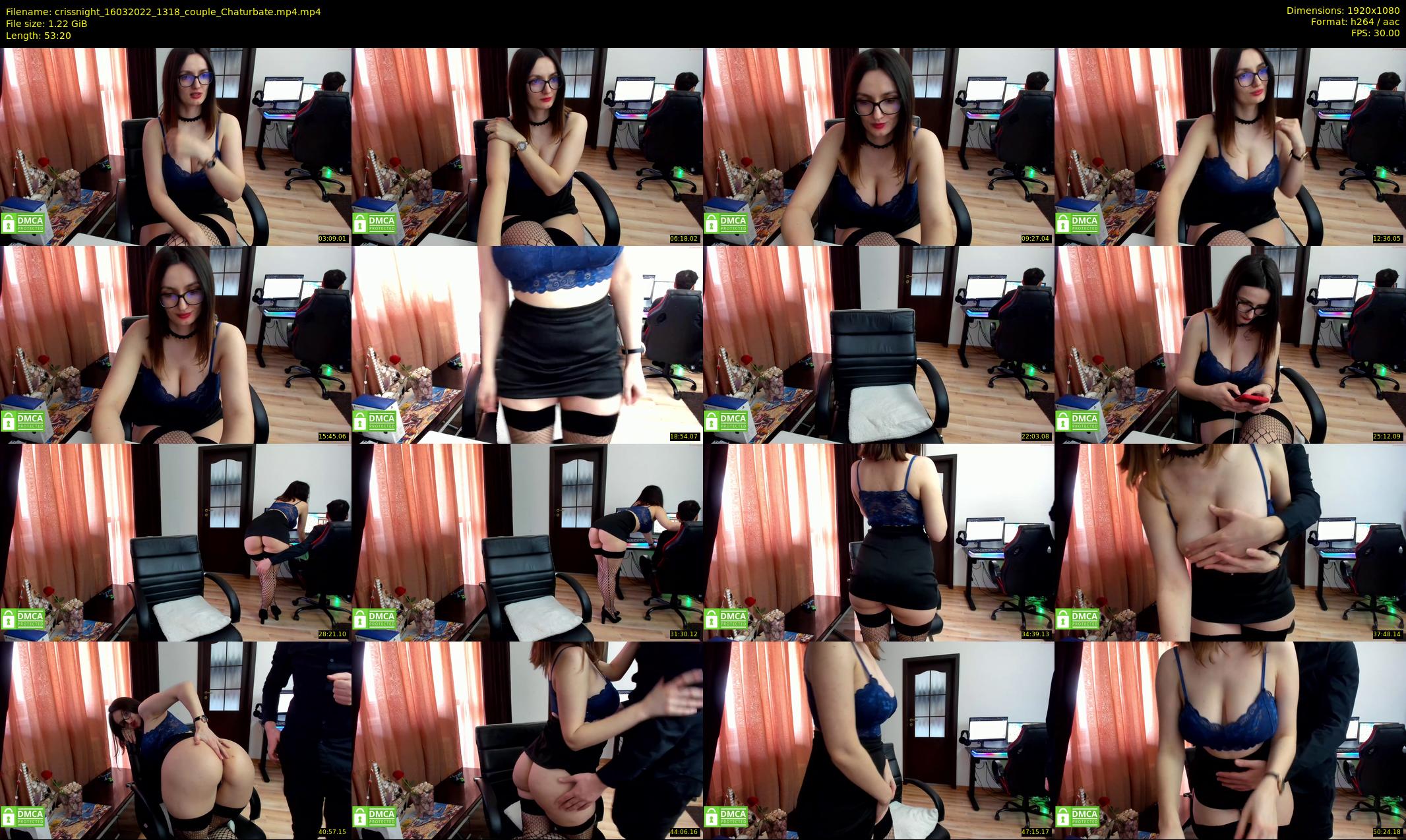 crissnight — 54 minute Chaturbate female cam show recording, 1080p, Mar 16, 2022
