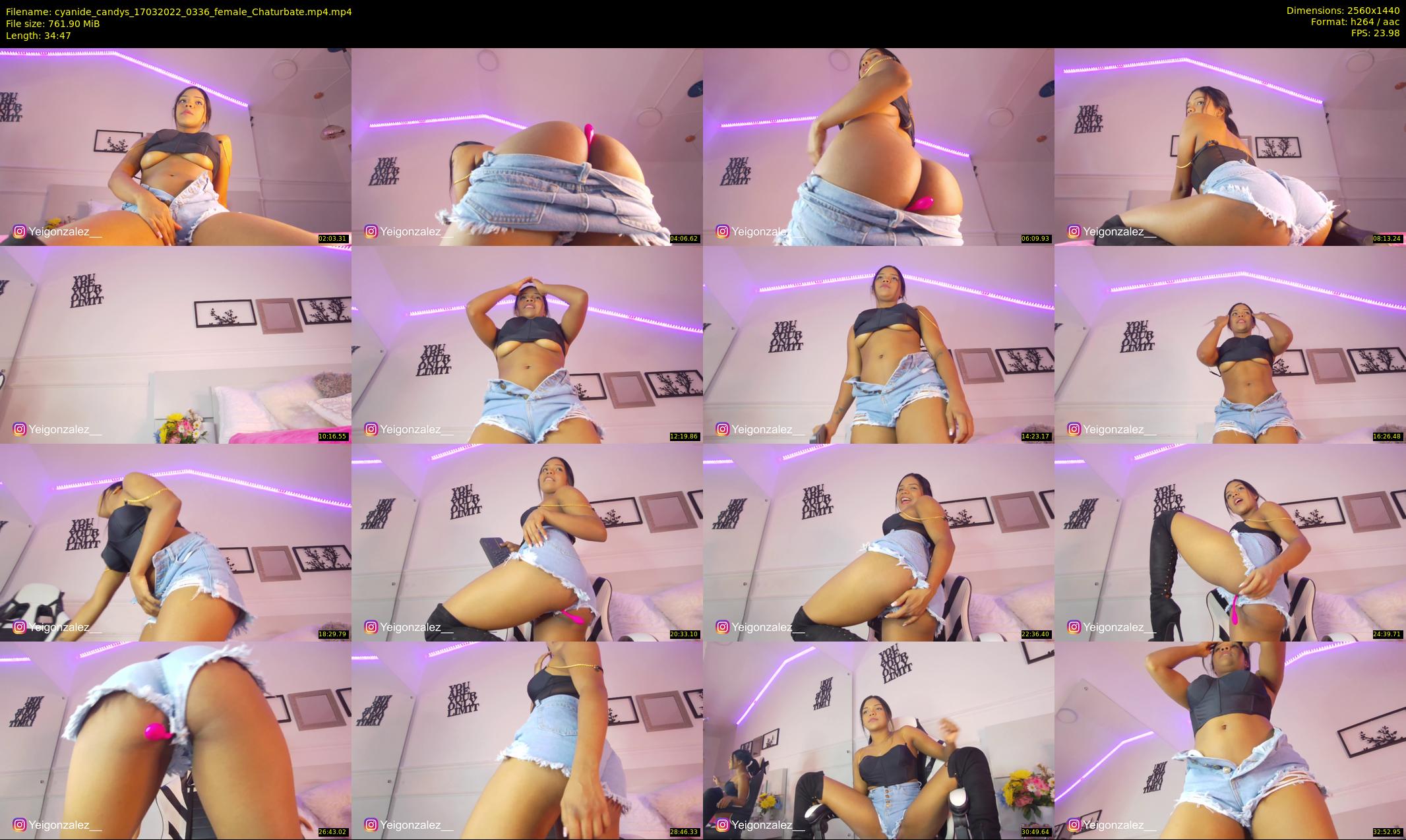 cyanide_candys — 35 minute Chaturbate female cam show recording, 1080p, Mar 17, 2022
