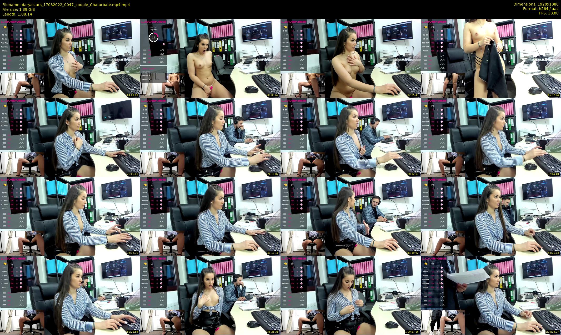 daryastars — 69 minute Chaturbate couple cam show recording, 1080p, Mar 17, 2022