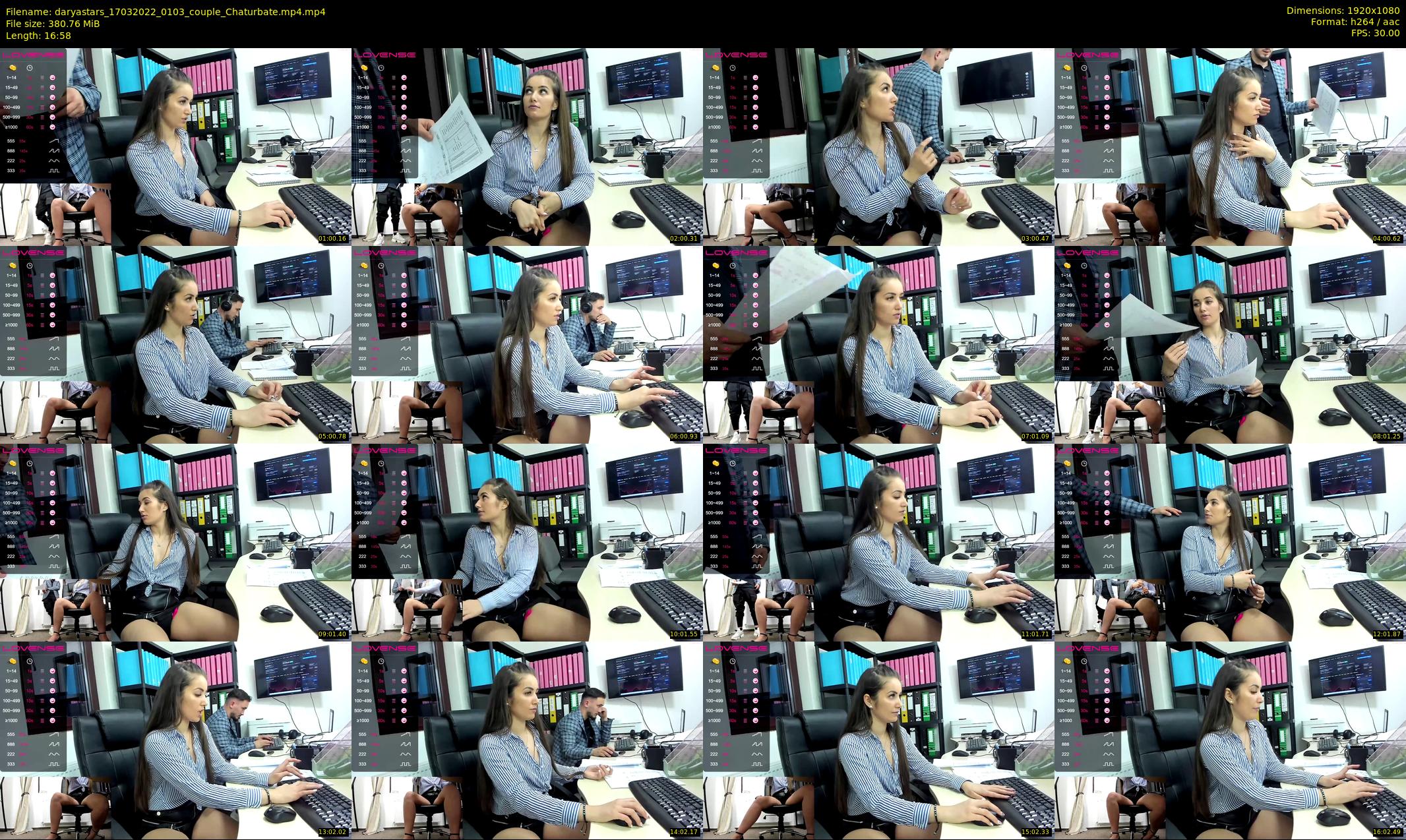 daryastars — 17 minute Chaturbate couple cam show recording, 1080p, Mar 17, 2022