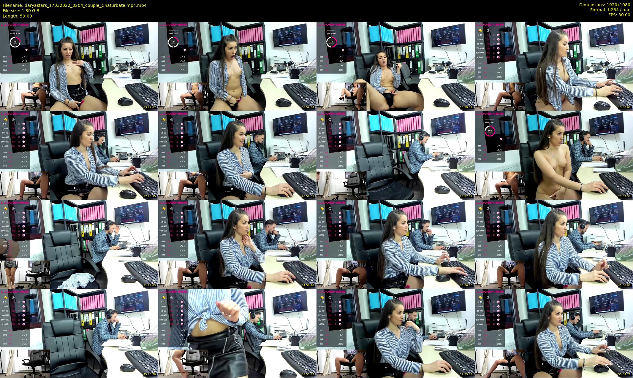 daryastars — 60 minute Chaturbate couple cam show recording, 1080p, Mar 17, 2022