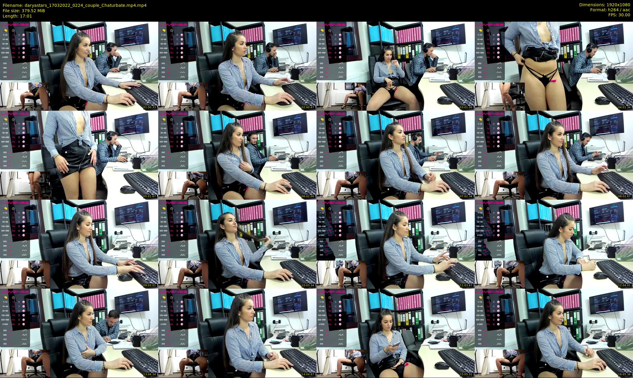 daryastars — 18 minute Chaturbate couple cam show recording, 1080p, Mar 17, 2022