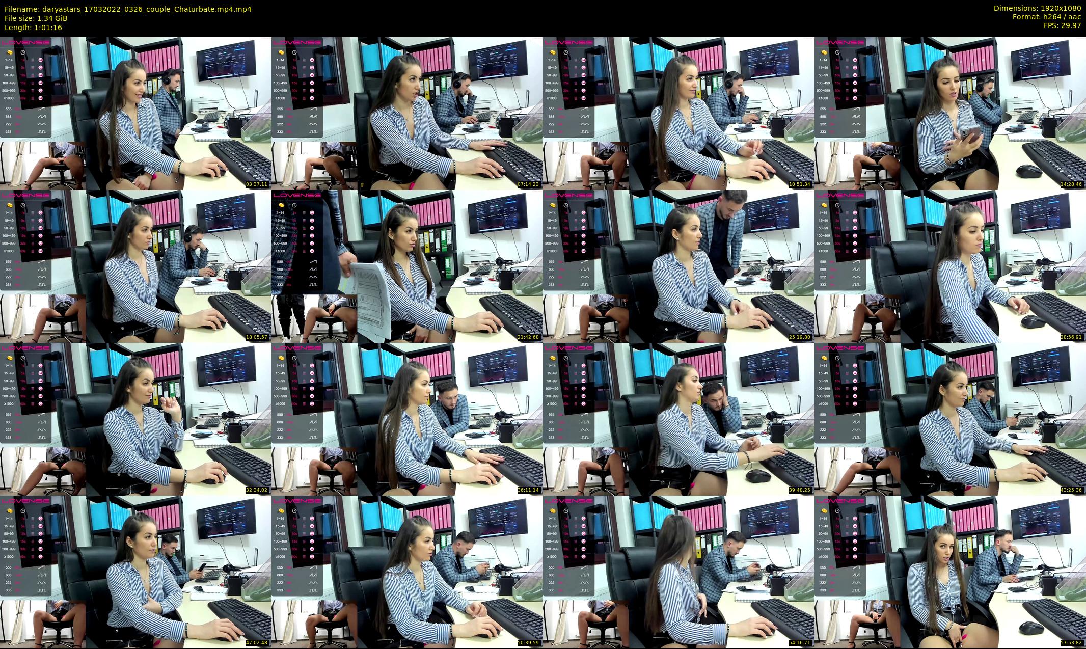 daryastars — 62 minute Chaturbate couple cam show recording, 1080p, Mar 17, 2022