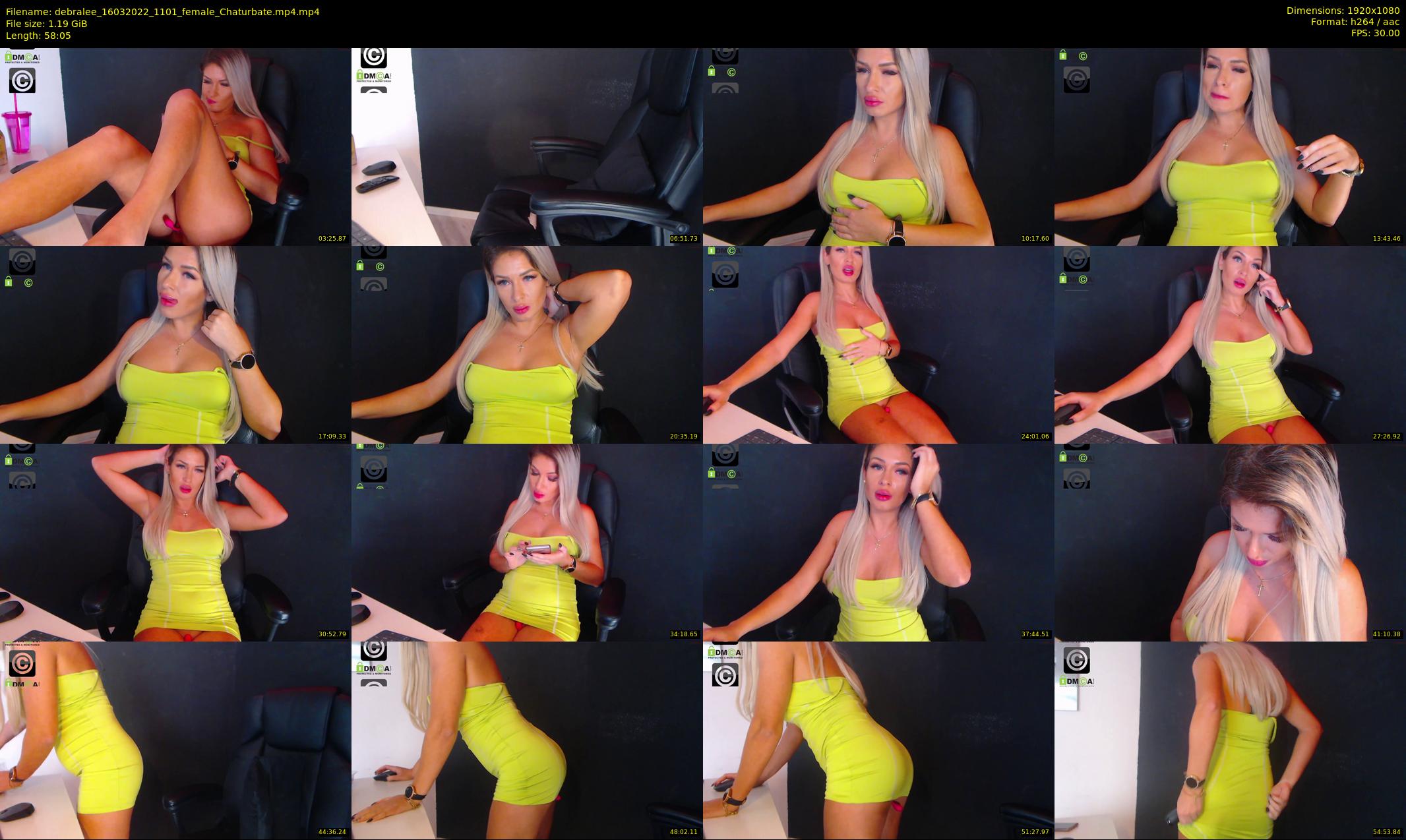 debralee — 59 minute Chaturbate female cam show recording, 1080p, Mar 16, 2022