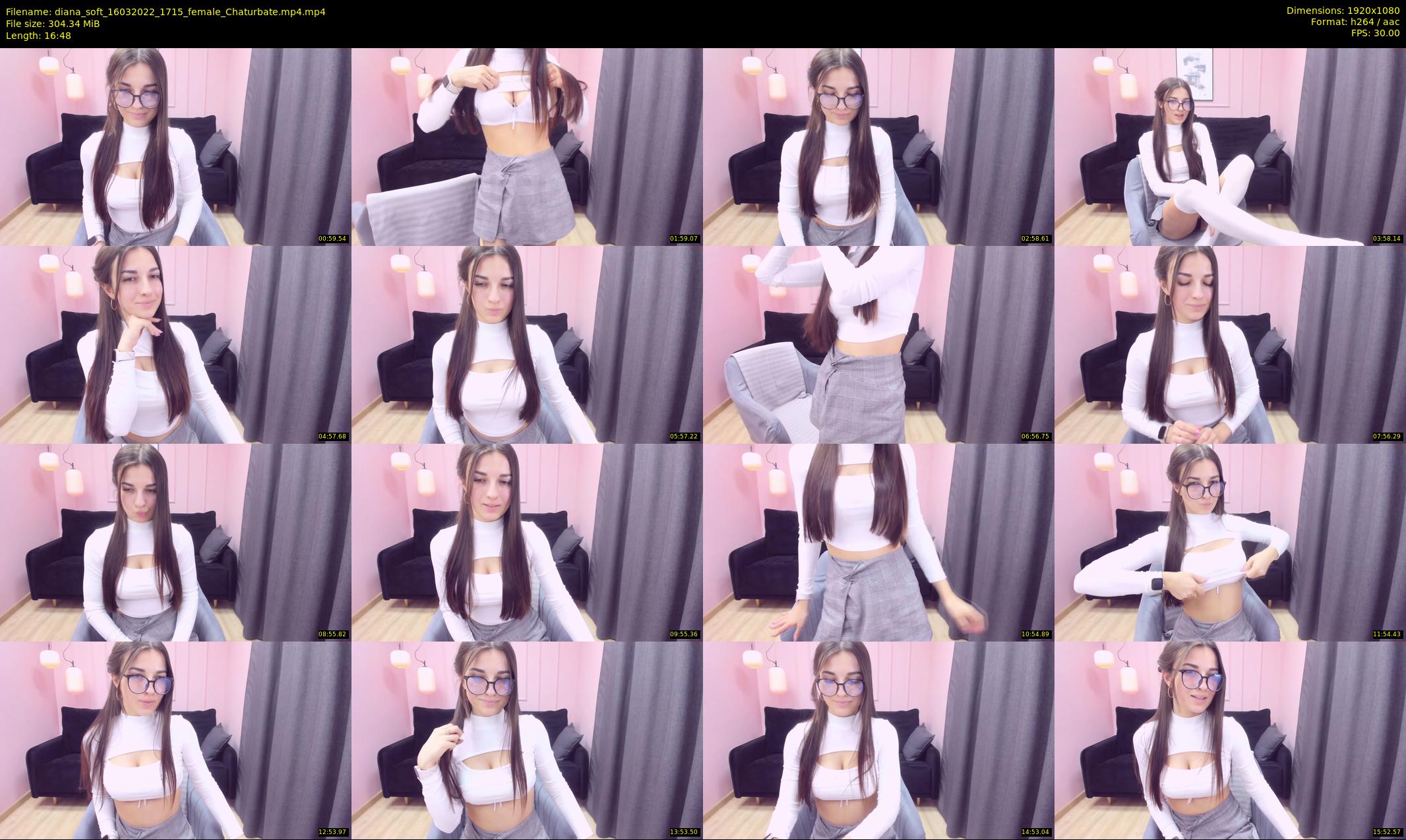 diana_soft — 17 minute Chaturbate female cam show recording, 1080p, Mar 16, 2022
