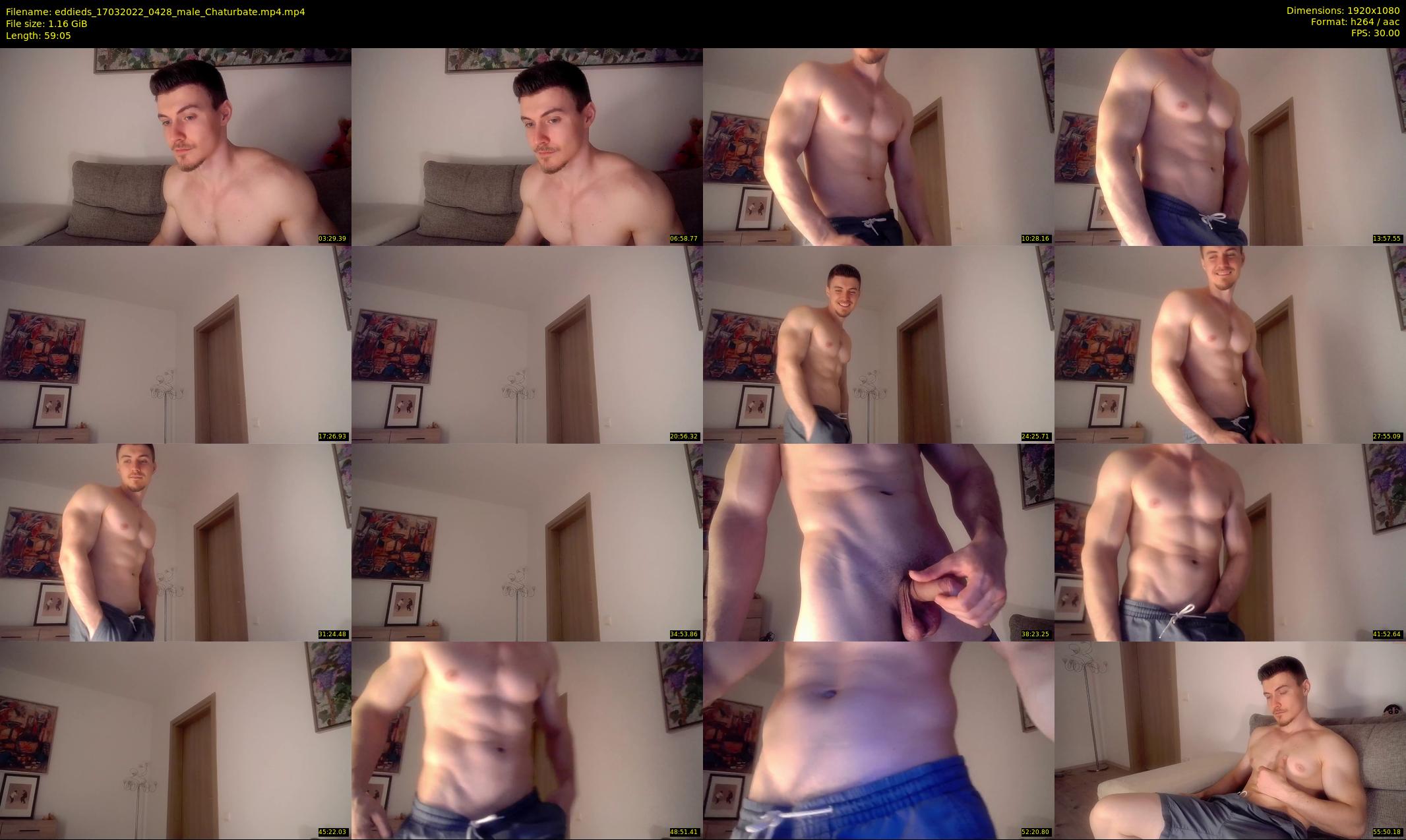 eddieds — 60 minute Chaturbate male cam show recording, 1080p, Mar 17, 2022