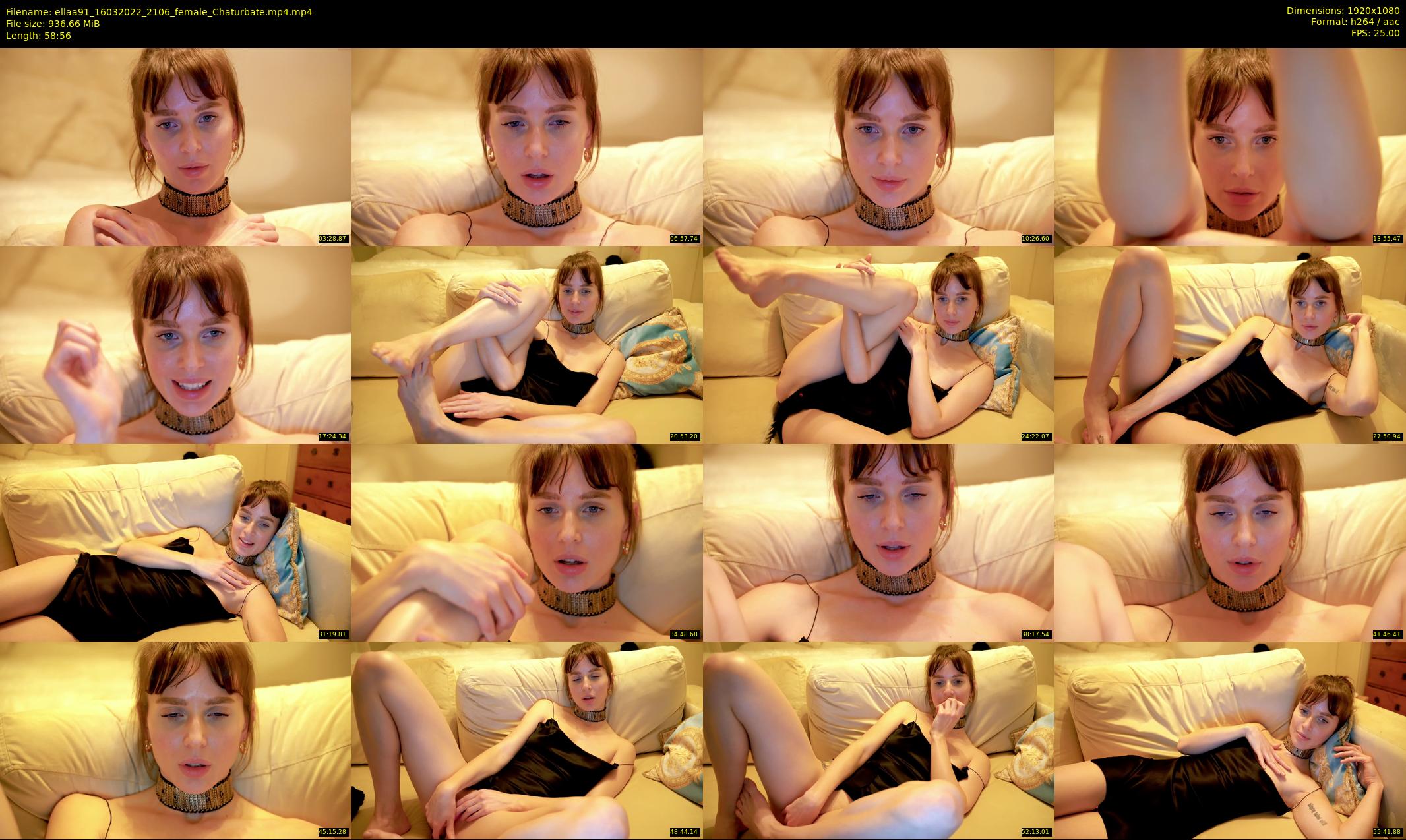ellaa91 — 59 minute Chaturbate female cam show recording, 1080p, Mar 16, 2022