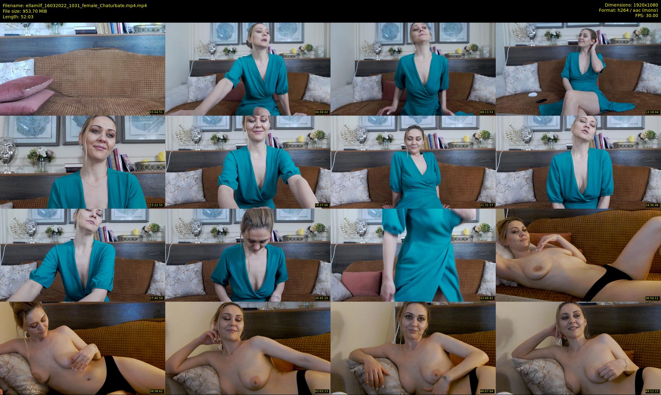 ellamilf — 53 minute Chaturbate female cam show recording, 1080p, Mar 16, 2022