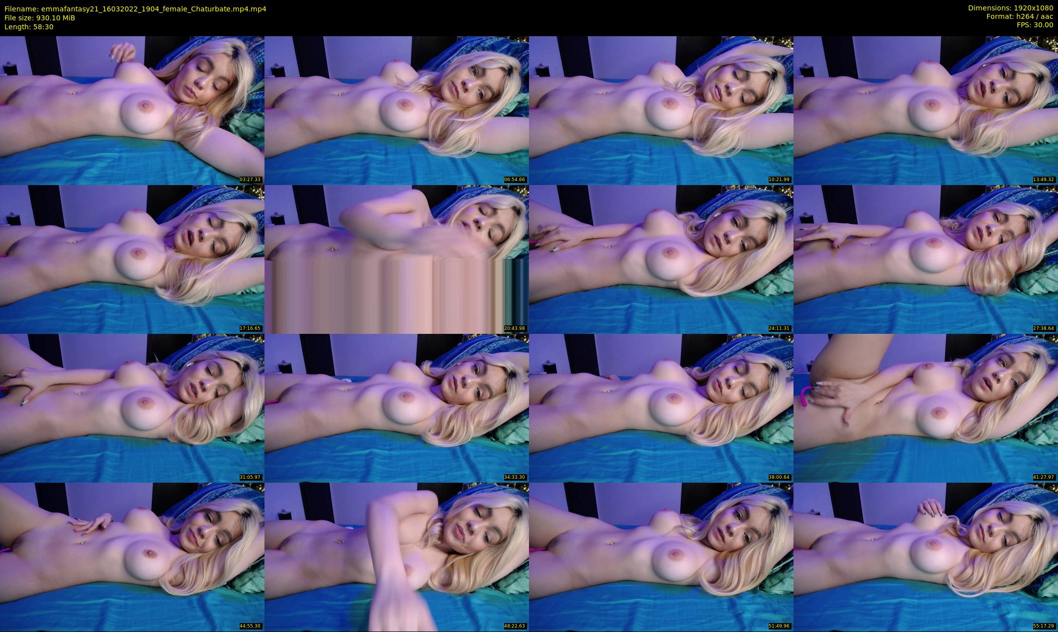 emmafantasy21 — 59 minute Chaturbate couple cam show recording, 1080p, Mar 16, 2022