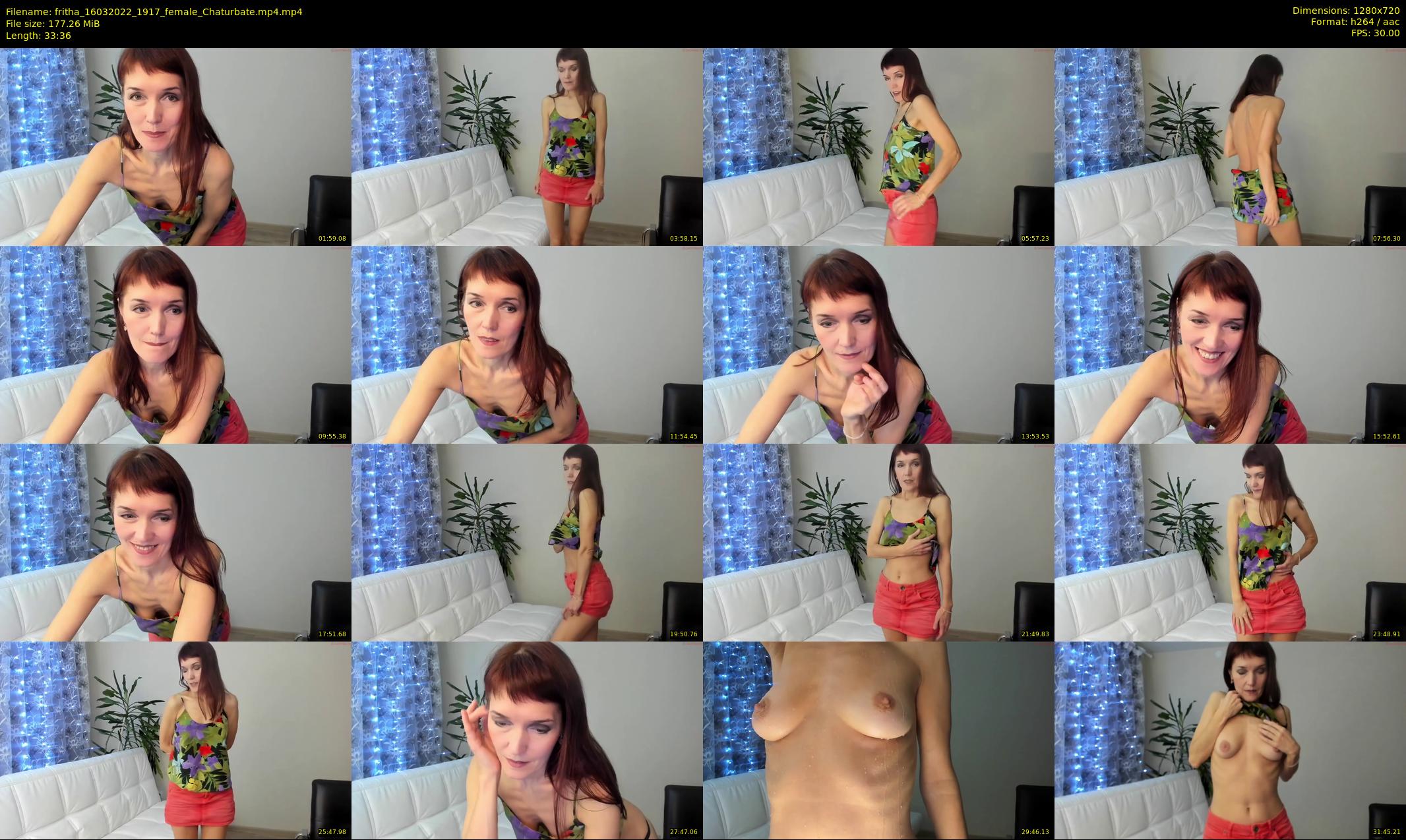fritha — 34 minute Chaturbate female cam show recording, 720p, Mar 16, 2022