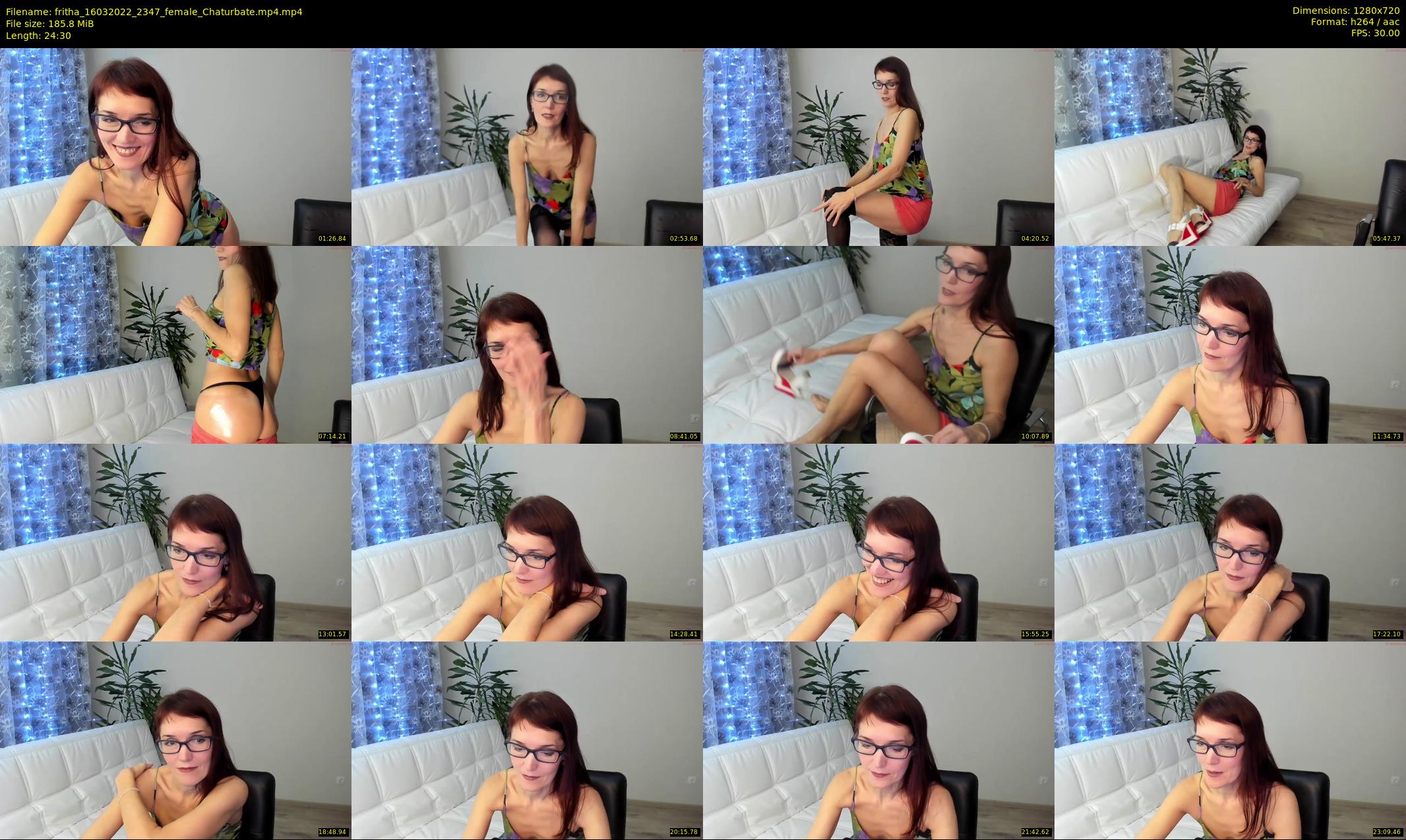 fritha — 25 minute Chaturbate female cam show recording, 720p, Mar 16, 2022