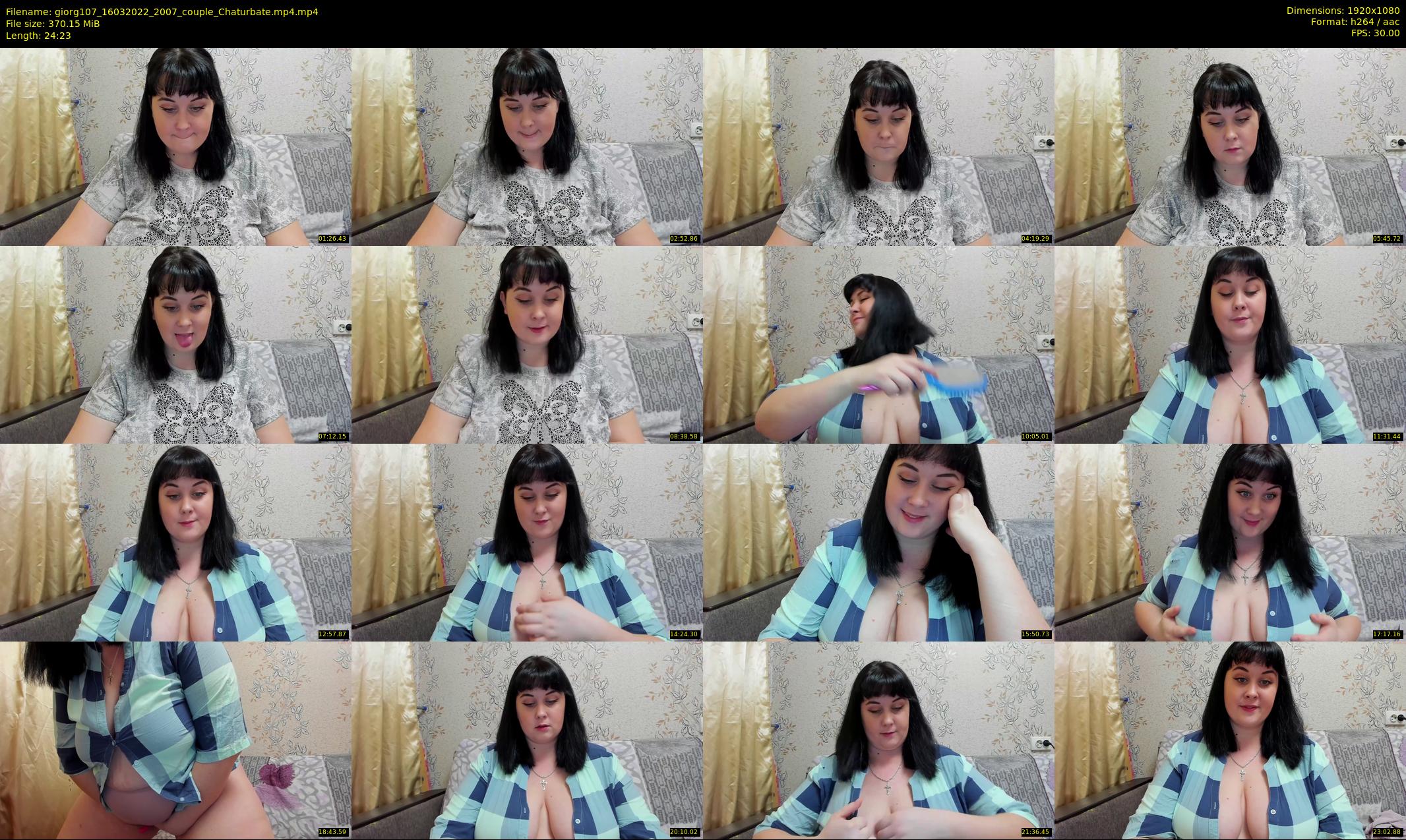 giorg107 — 25 minute Chaturbate couple cam show recording, 1080p, Mar 16, 2022