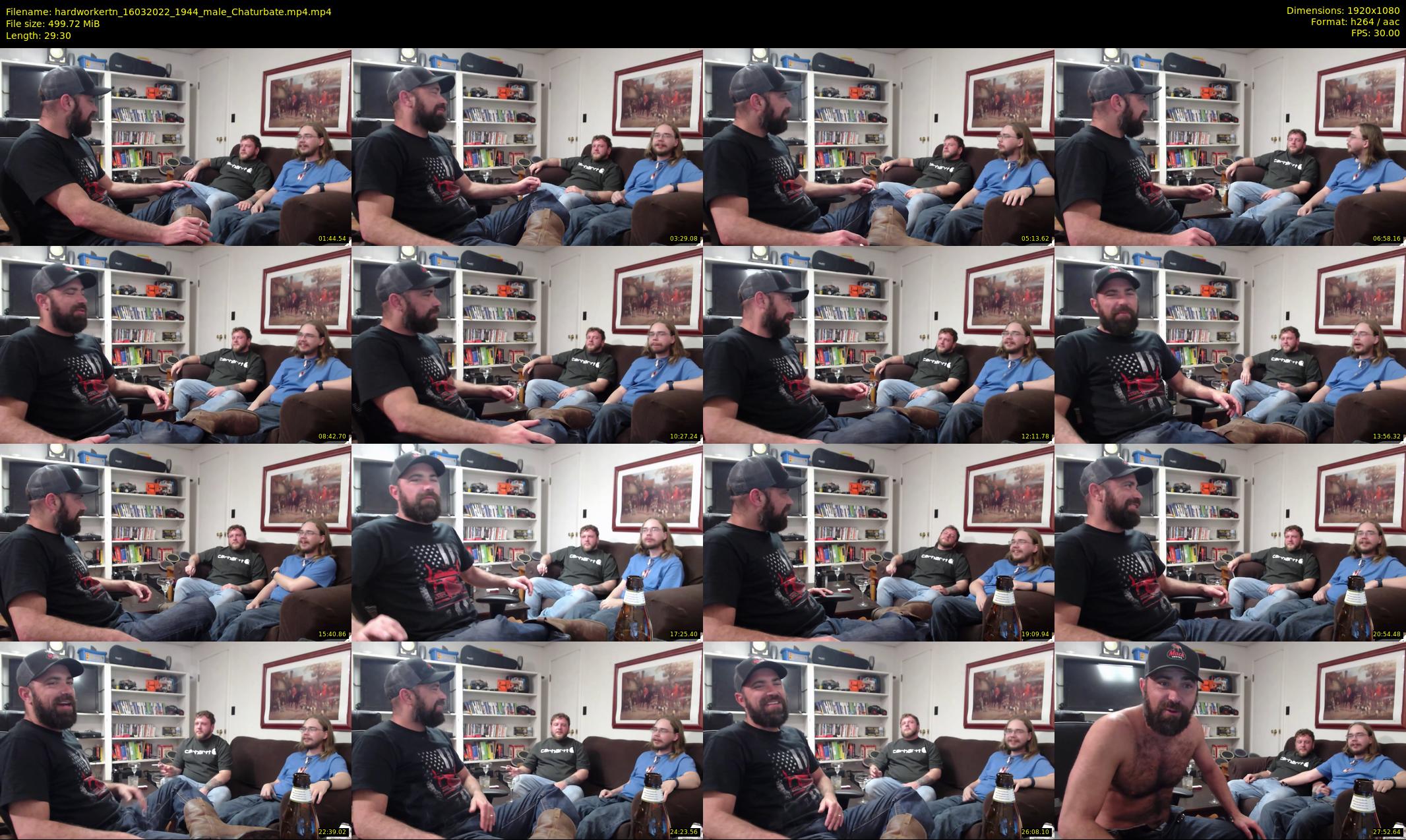 hardworkertn — 30 minute Chaturbate male cam show recording, 1080p, Mar 16, 2022