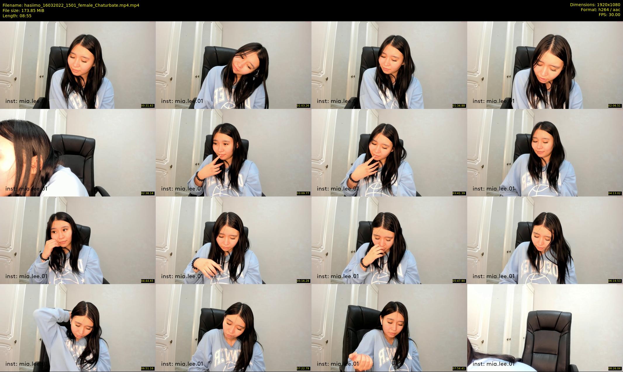 hasiimo — 9 minute Chaturbate female cam show recording, 1080p, Mar 16, 2022