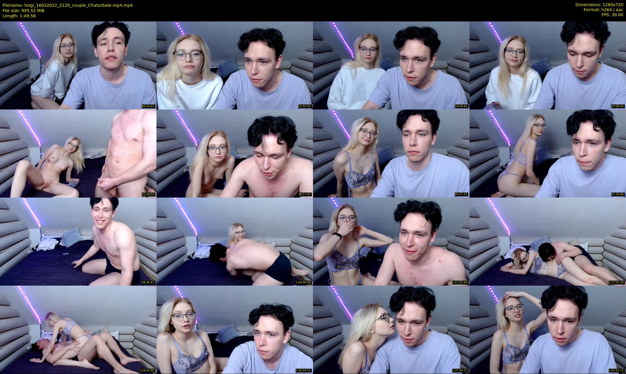 hizgi — 110 minute Chaturbate couple cam show recording, 720p, Mar 16, 2022