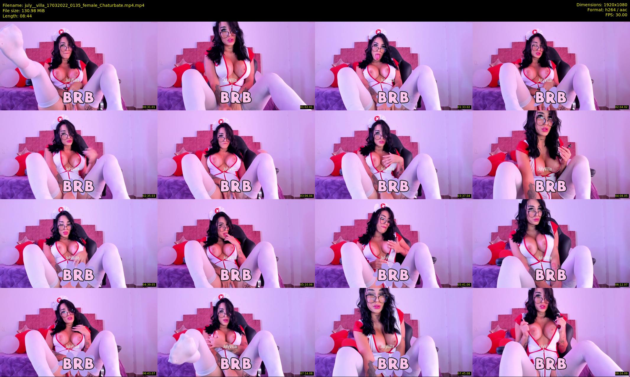 july__villa — 9 minute Chaturbate female cam show recording, 1080p, Mar 17, 2022