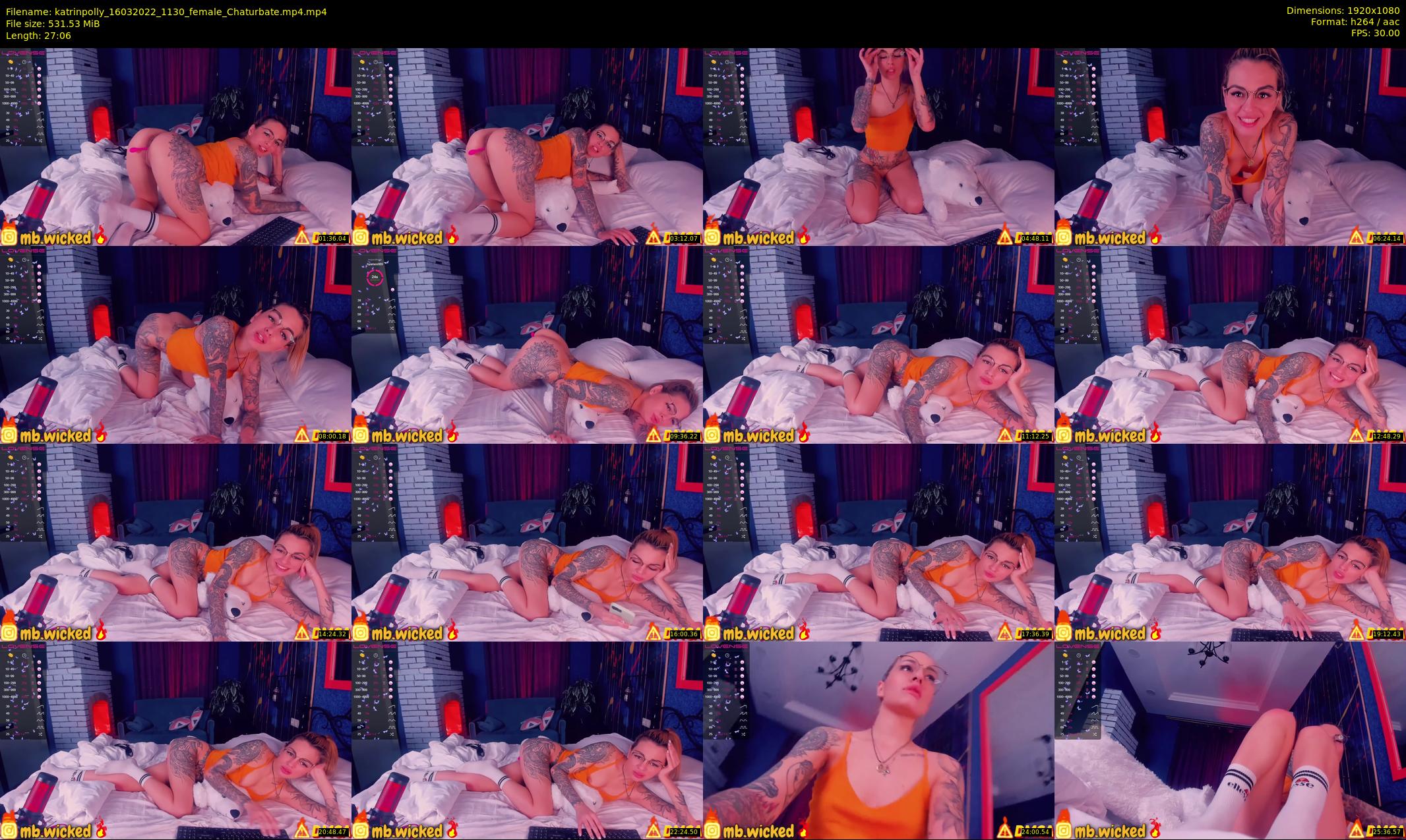 katrinpolly — 28 minute Chaturbate couple cam show recording, 1080p, Mar 16, 2022
