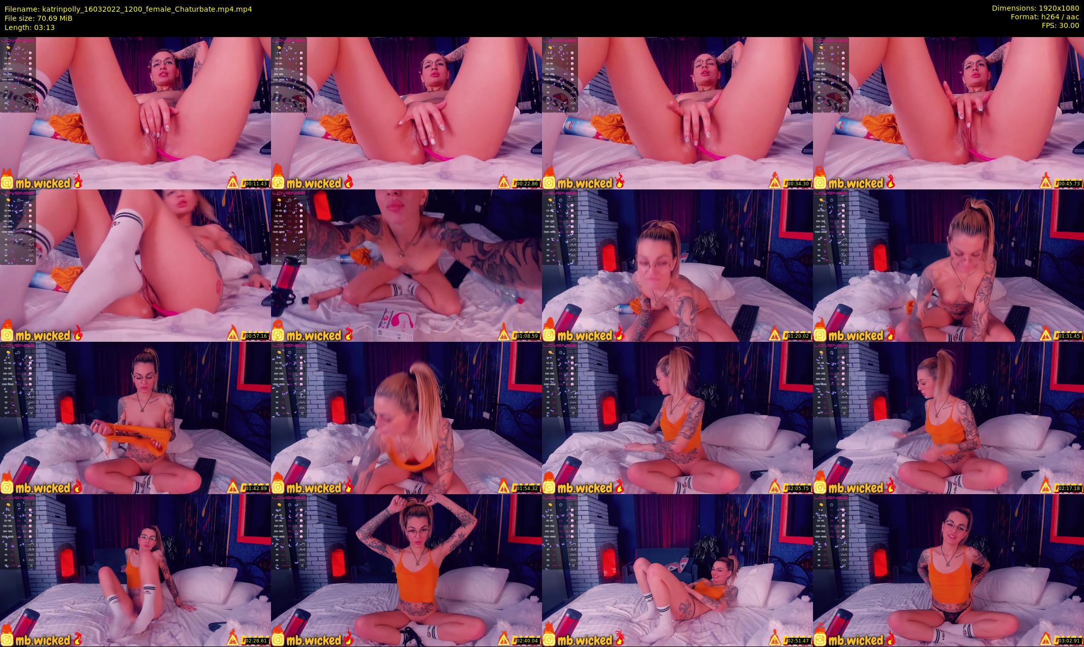katrinpolly — 4 minute Chaturbate couple cam show recording, 1080p, Mar 16, 2022