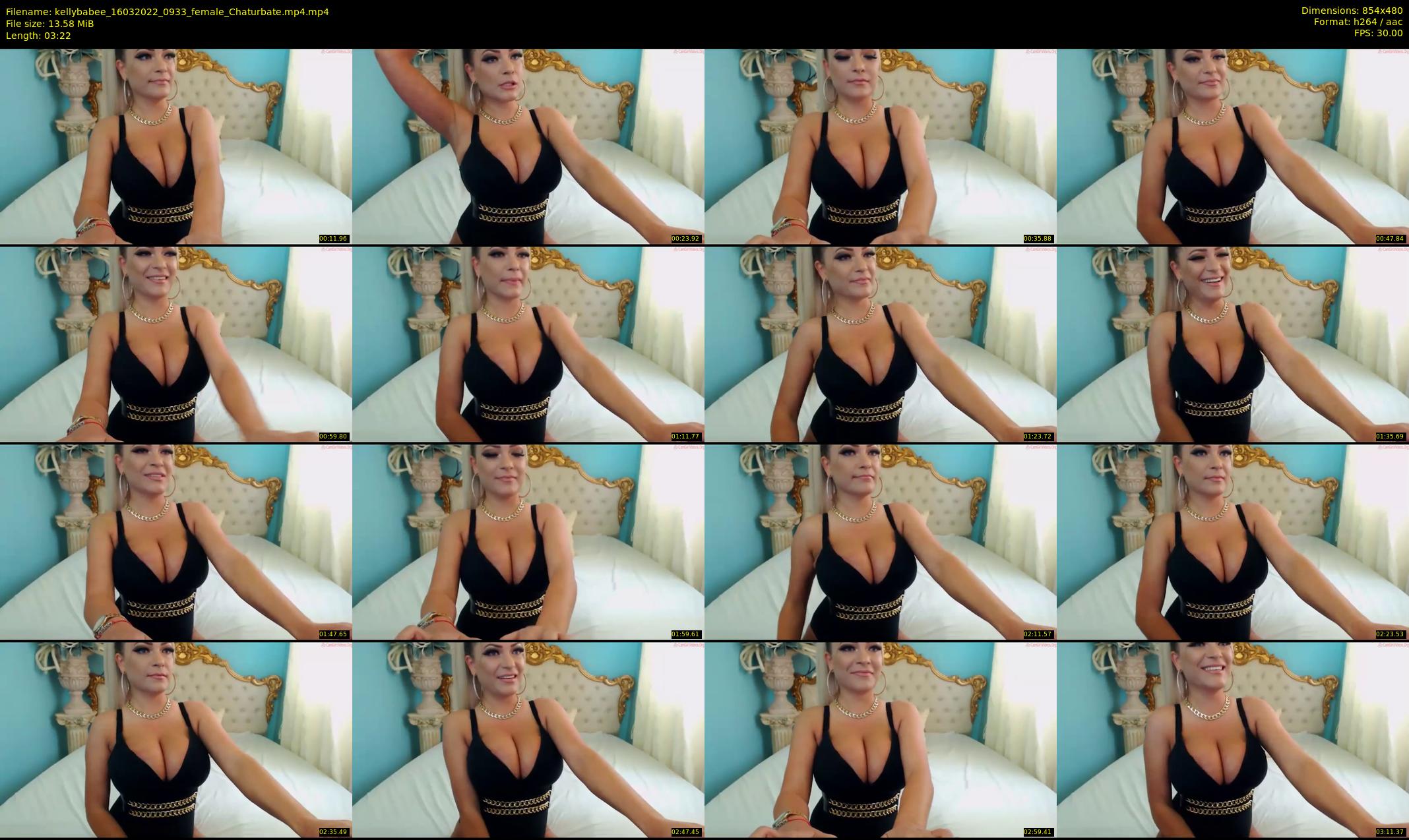 kellybabee — 4 minute Chaturbate female cam show recording, 480p, Mar 16, 2022