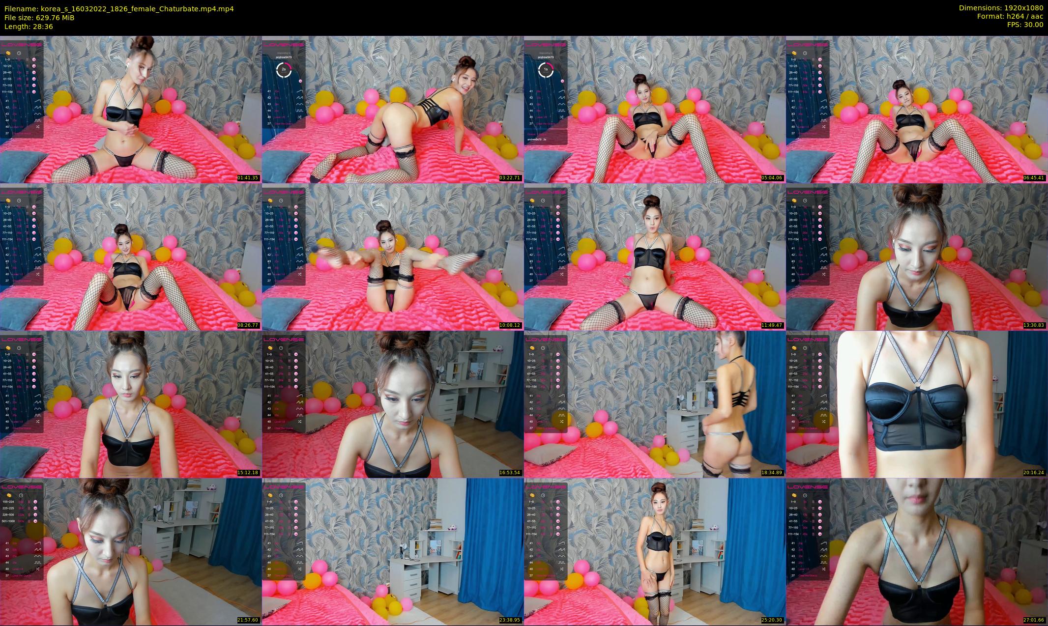 korea_s — 29 minute Chaturbate female cam show recording, 1080p, Mar 16, 2022