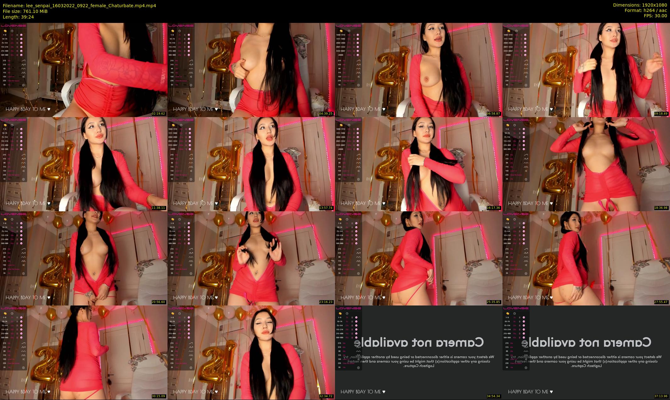 lee_senpai — 40 minute Chaturbate female cam show recording, 1080p, Mar 16, 2022