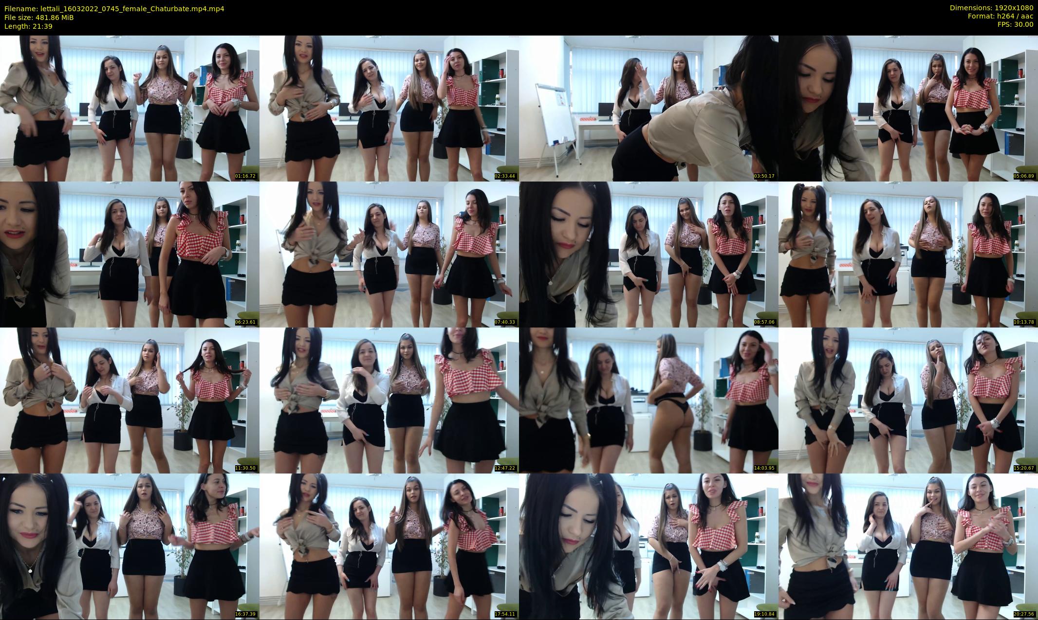 lettali — 22 minute Chaturbate female cam show recording, 1080p, Mar 16, 2022