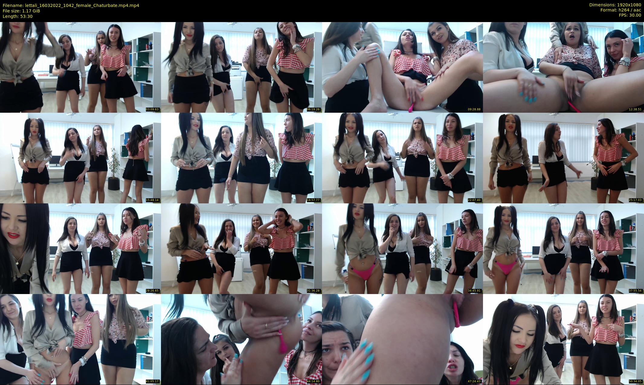lettali — 54 minute Chaturbate female cam show recording, 1080p, Mar 16, 2022