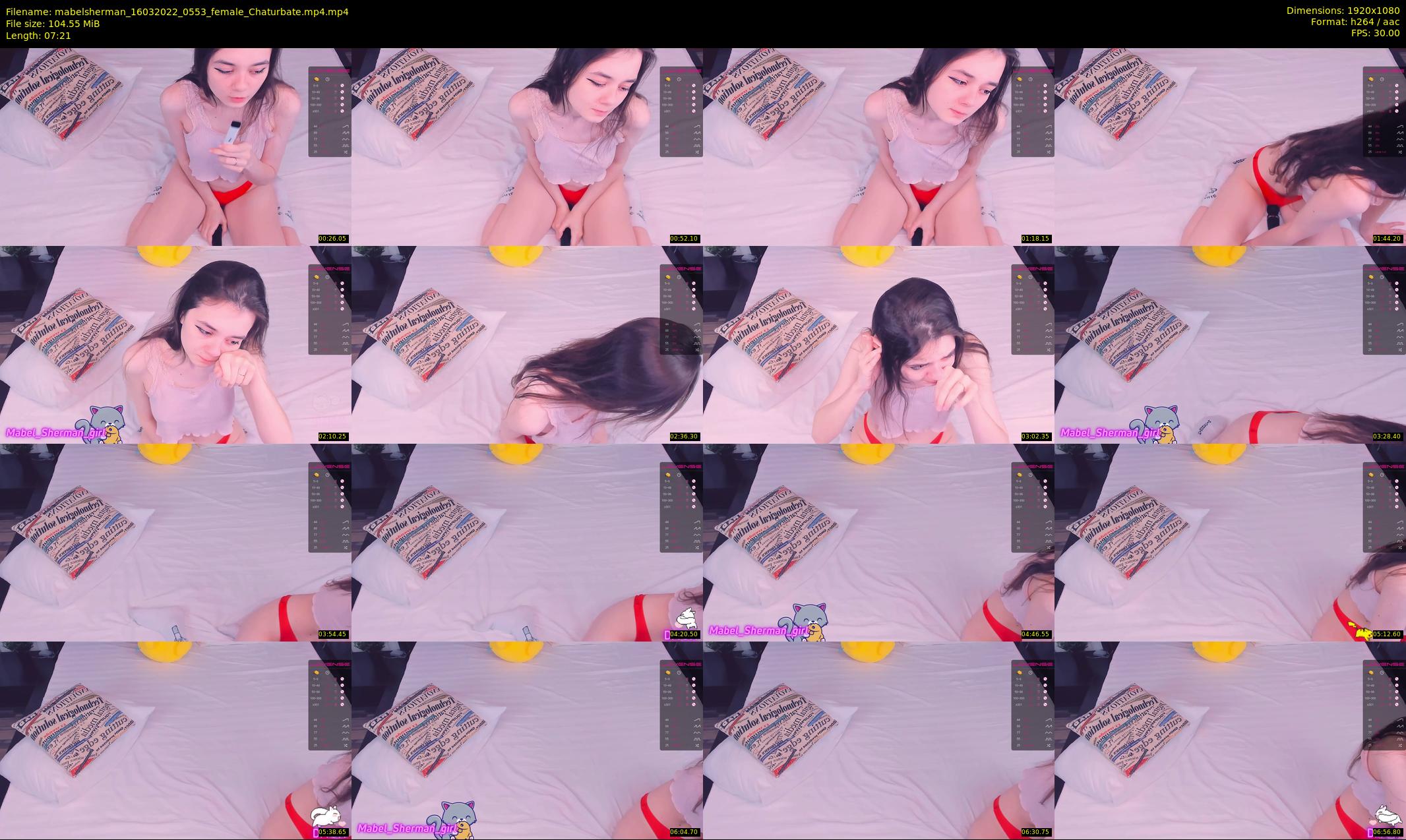 mabelsherman — 8 minute Chaturbate couple cam show recording, 1080p, Mar 16, 2022