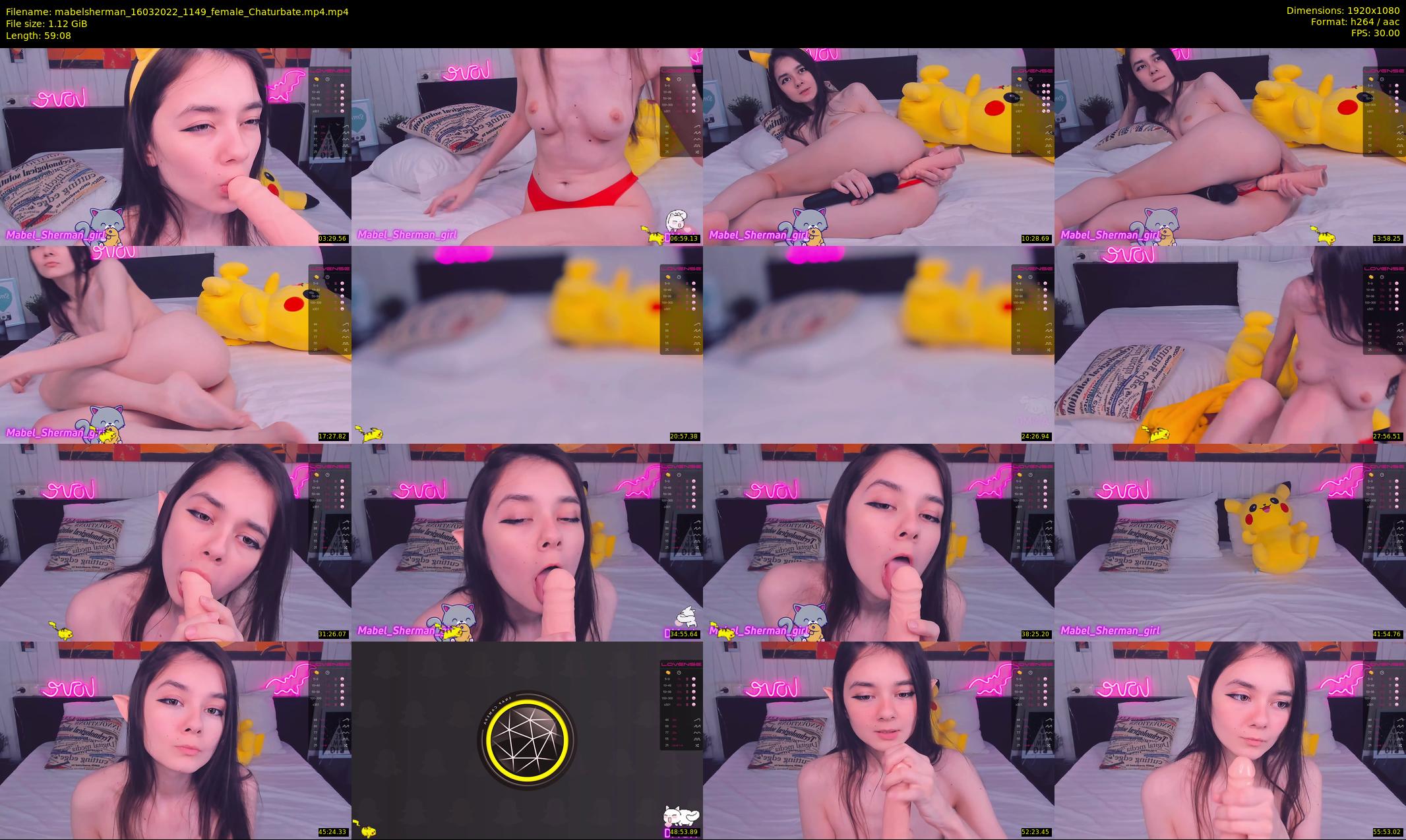 mabelsherman — 60 minute Chaturbate couple cam show recording, 1080p, Mar 16, 2022